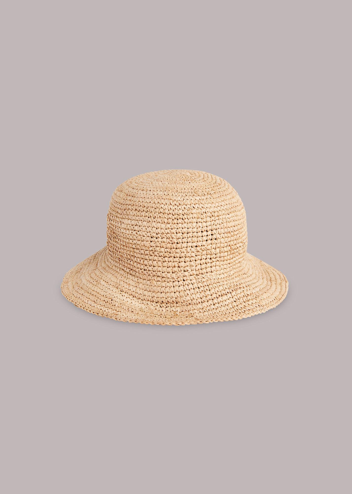 Whistles Straw Bucket Hat in Natural Lyst UK