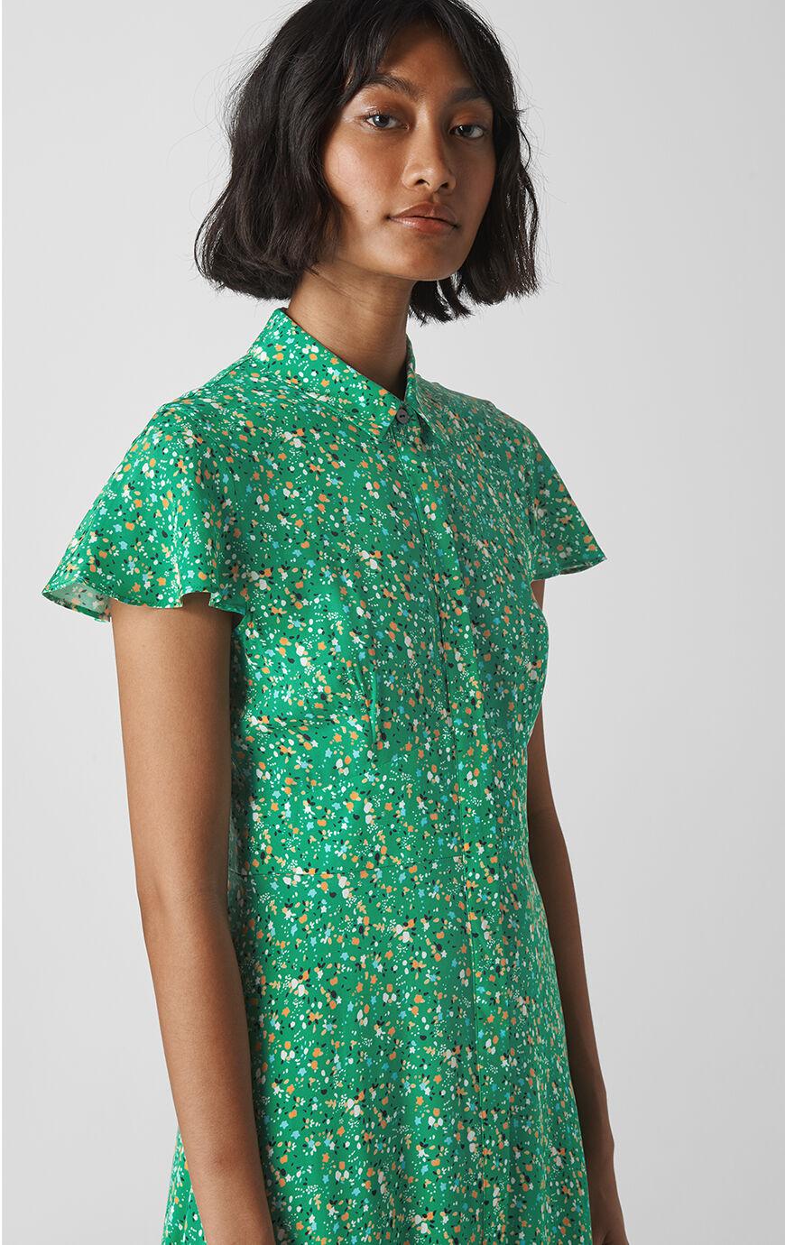 whistles ditsy blossom dress