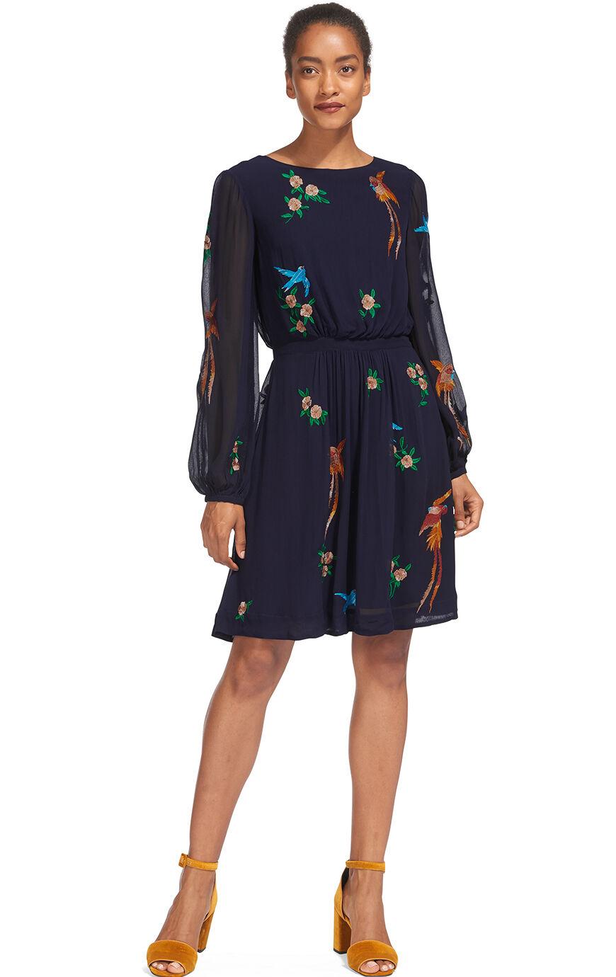 Whistles Synthetic Aria Embroidered 