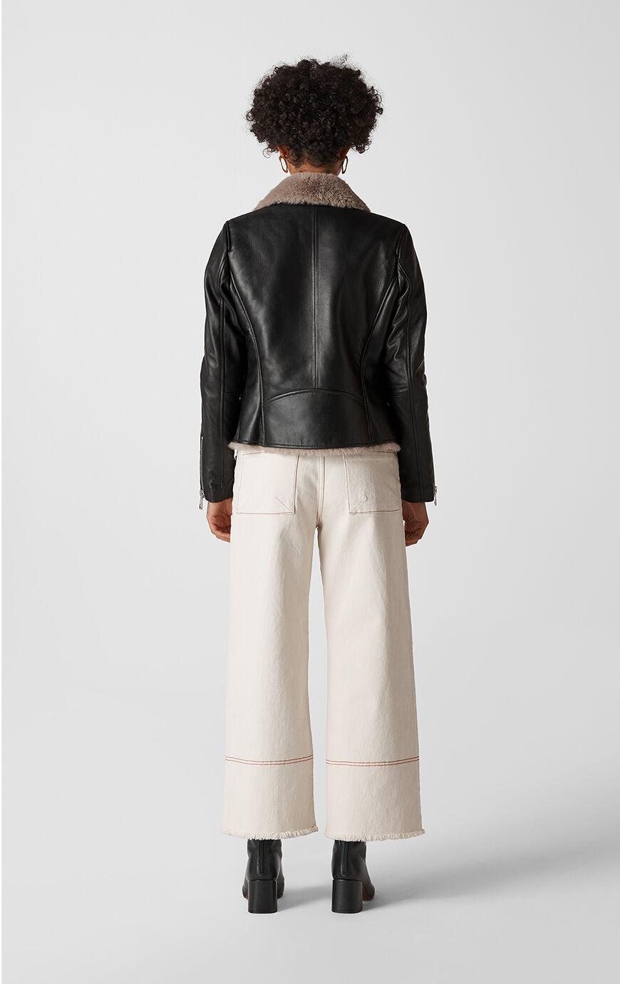 whistles faux fur lined agnes