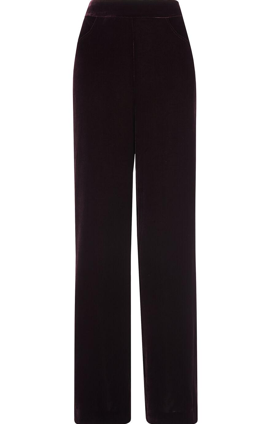Whistles Corinna Velvet Trouser - Lyst