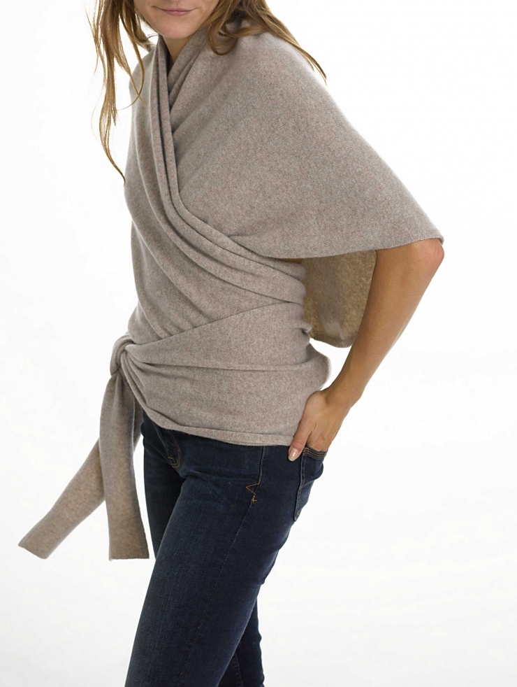 white cashmere wrap