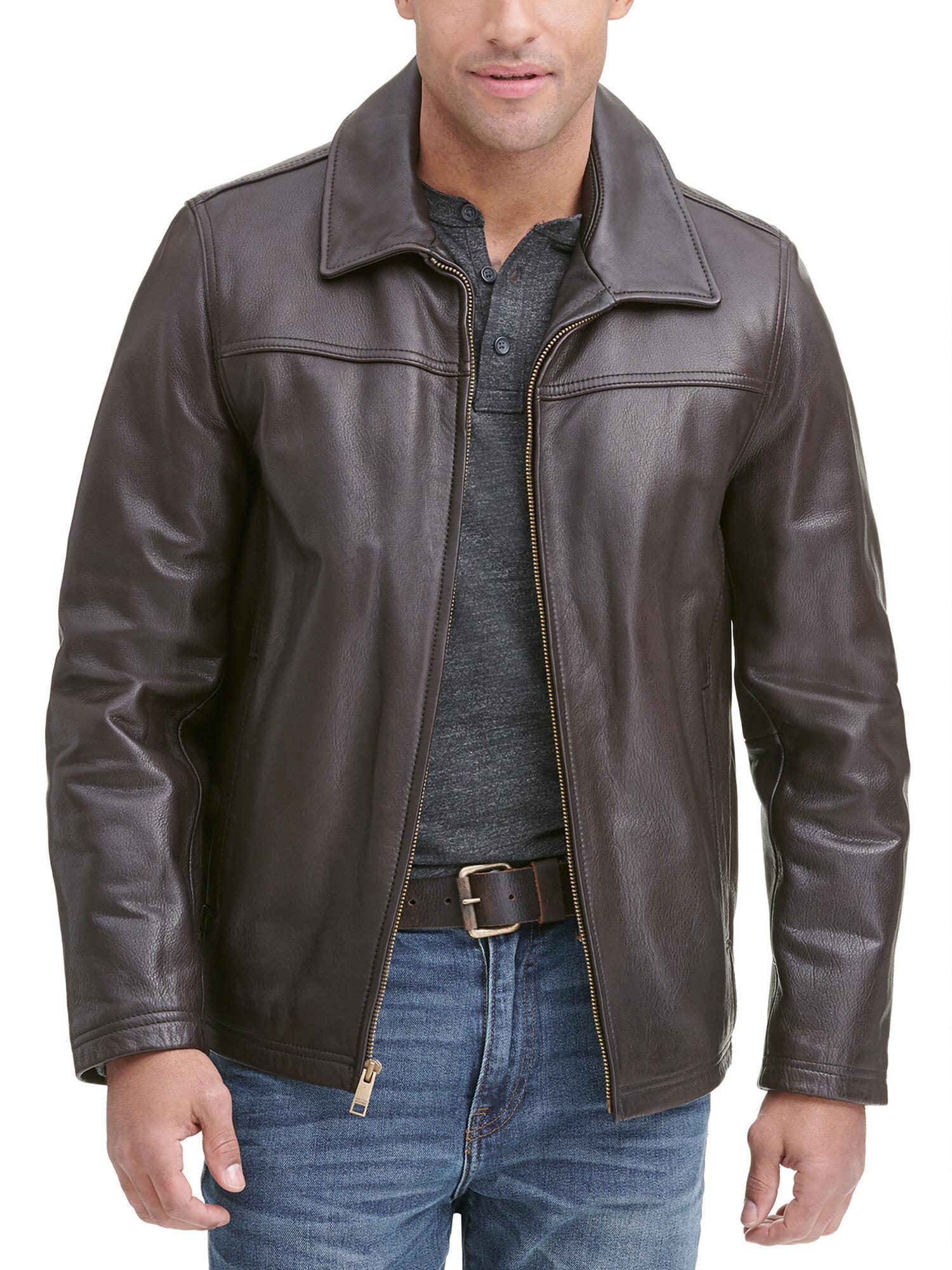 Wilsons Leather George Leather Jacket With Thinsulatetm Lining in Brown ...