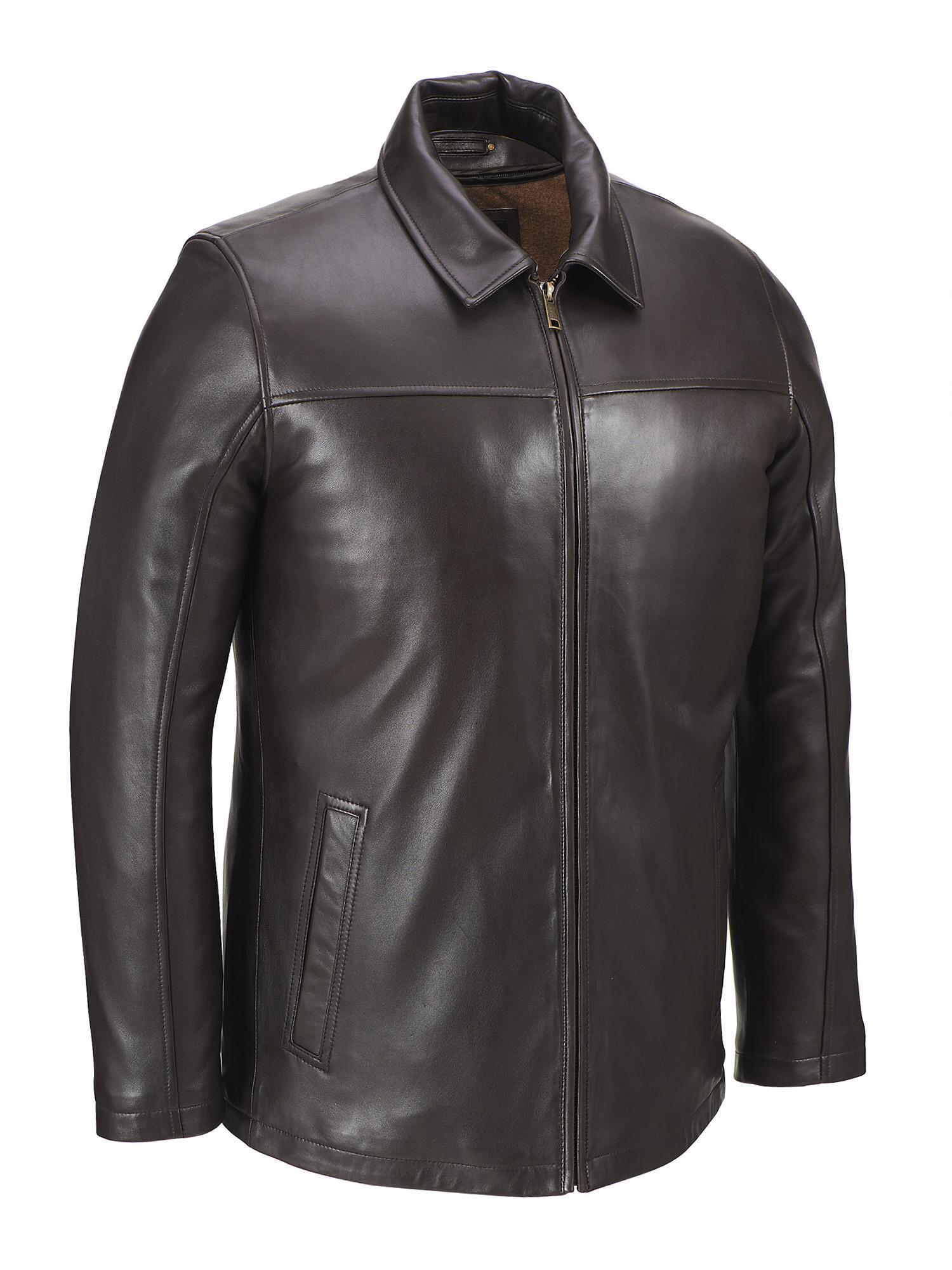 Wilsons Leather Bruce Leather Jacket With Thinsulatetm Lining in Brown