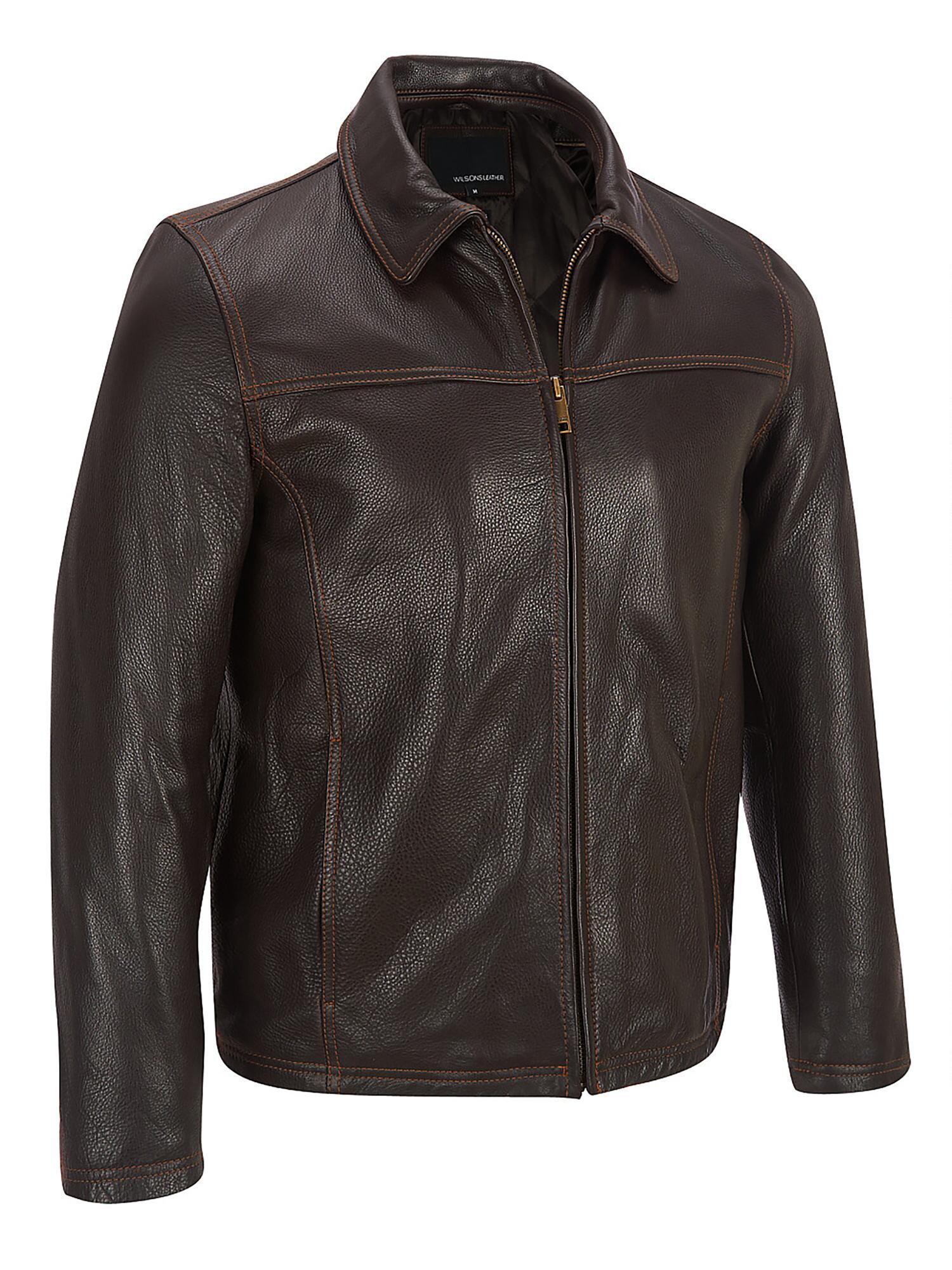 Wilsons Leather Big & Tall Leather Jacket With Thinsulatetm Lining in