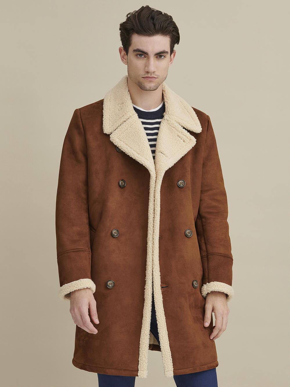 wilson shearling coat
