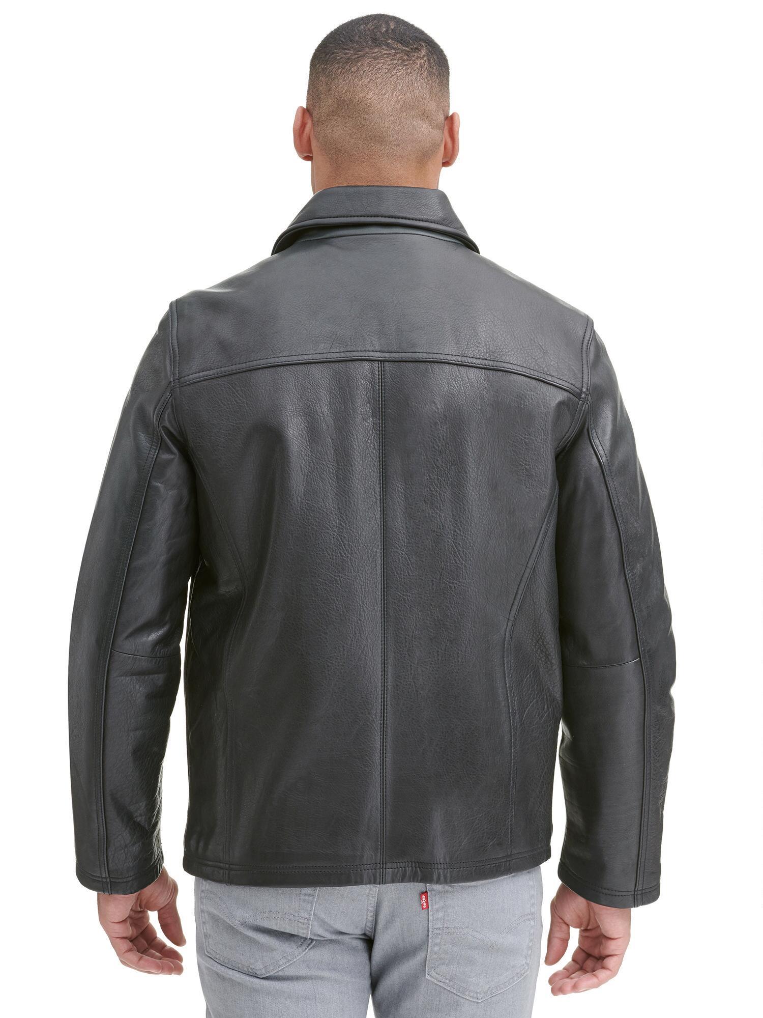 George Leather Jacket With Thinsulatetm Lining