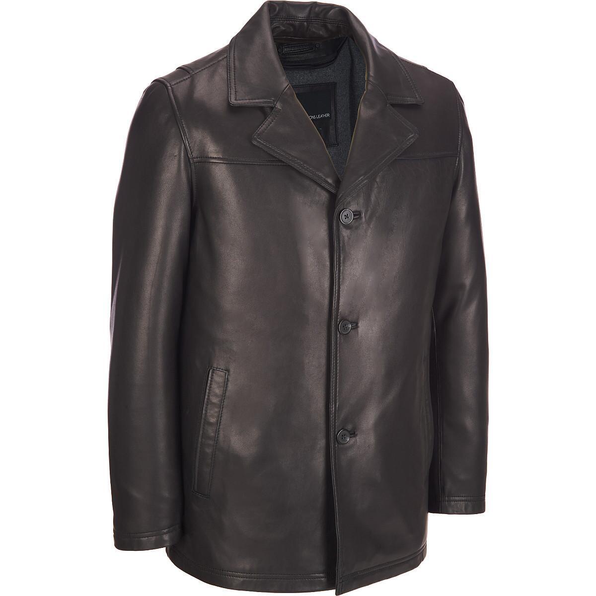 Wilsons Leather Leather Contemporary Lamb Hipster Jacket W/ Thinsulate ...