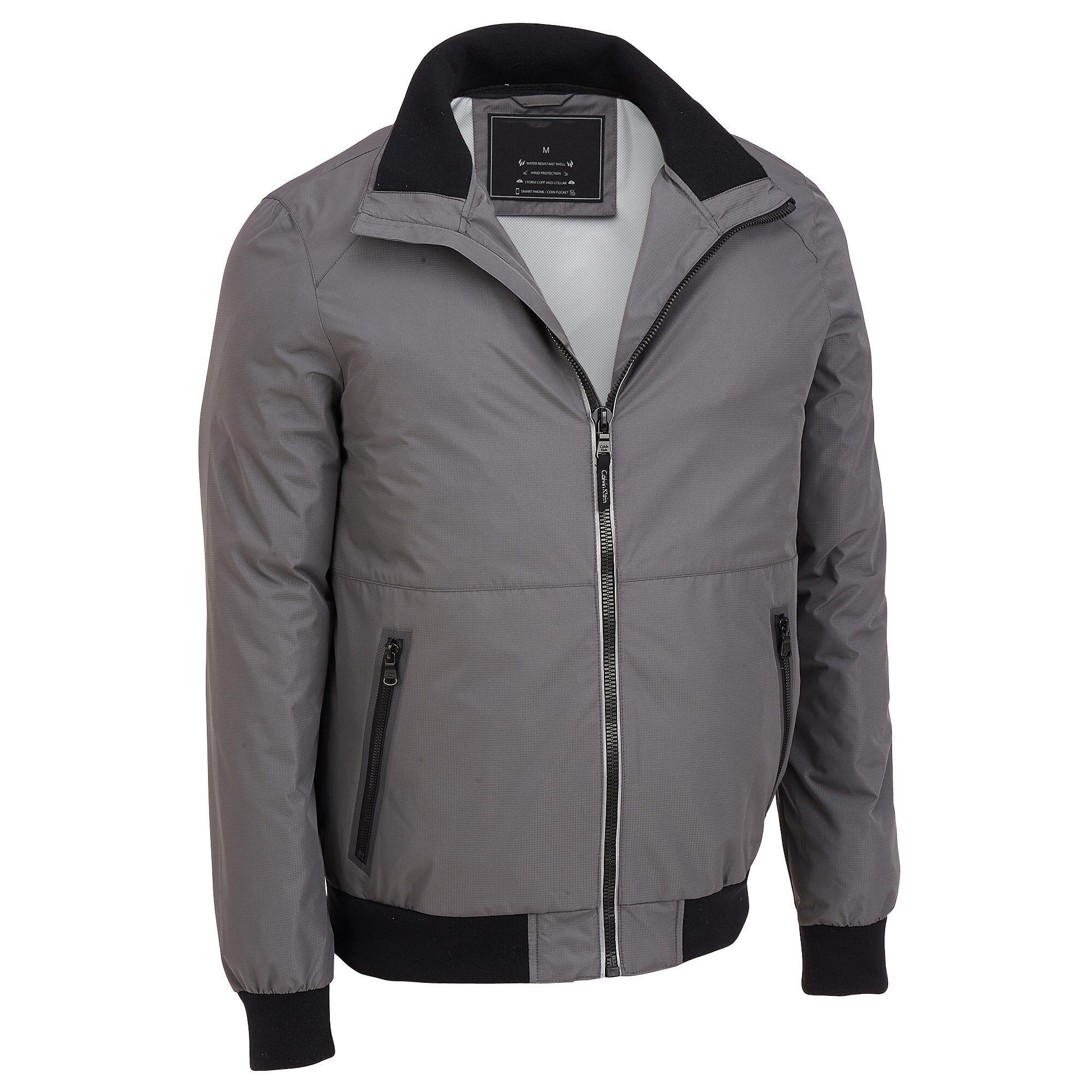 Lyst Wilsons Leather Famous Maker Nylon Er Jacket In Gray For Men Gallery Previously Sold At Wilsons Leather