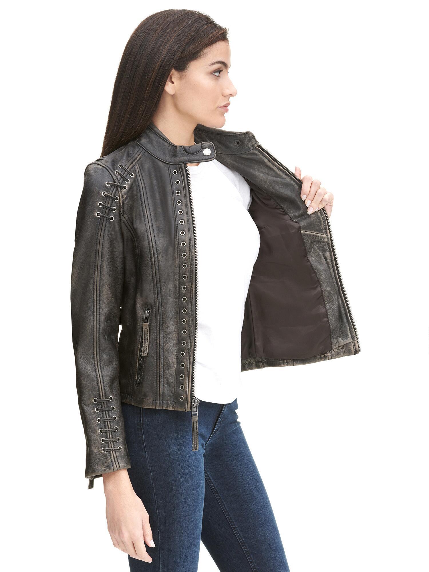 wilson distressed leather jacket