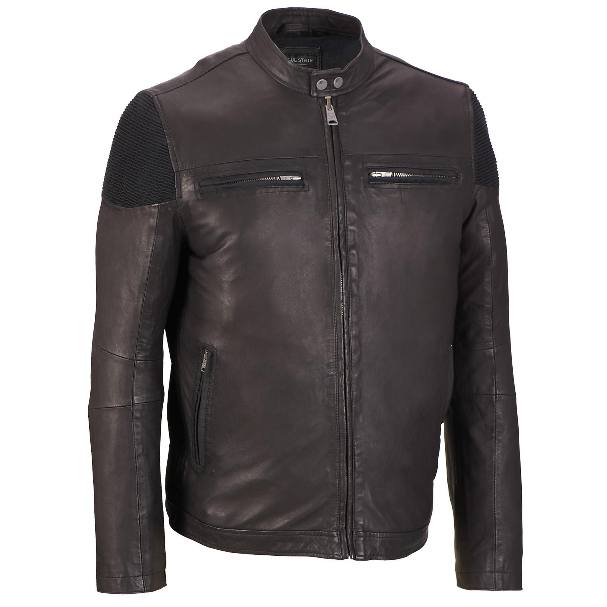Wilsons Leather Black Rogue State Lamb Mustang Cycle W Nylon For Men