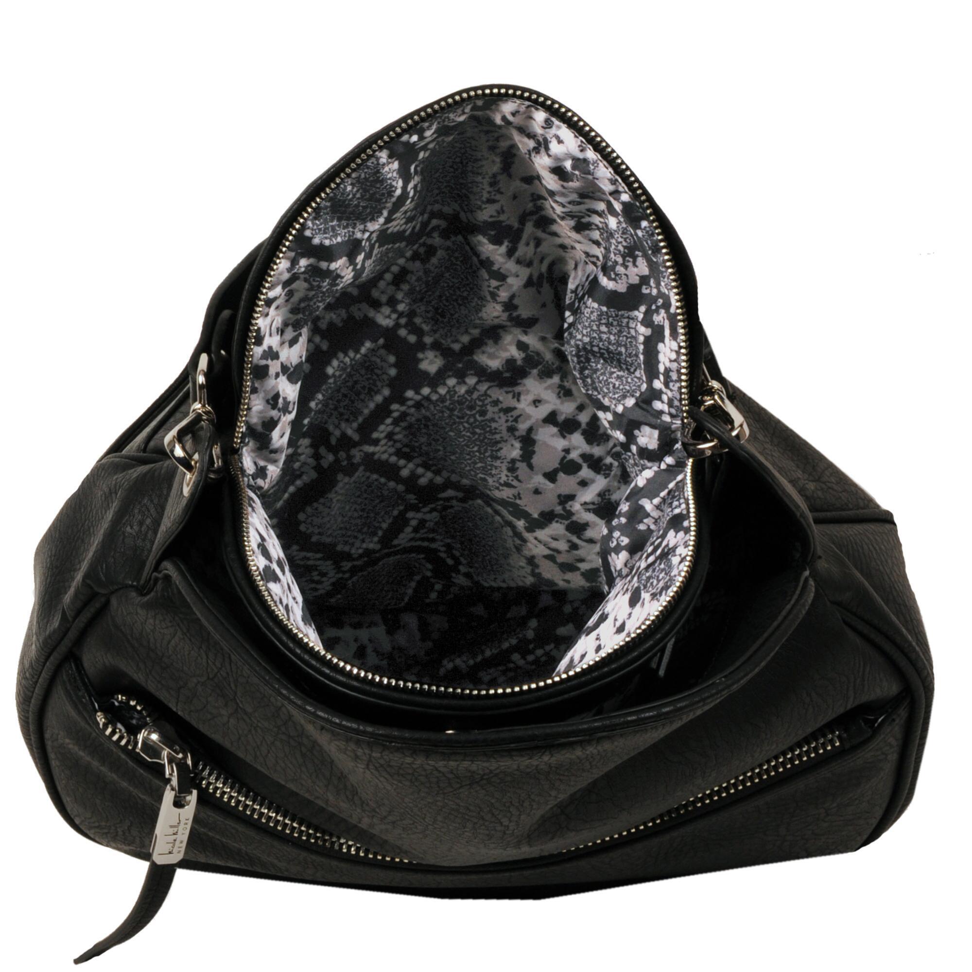 Lyst Wilsons Leather Nicole Miller Newport Hobo Faux Gallery Previously Sold At Wilsons Leather