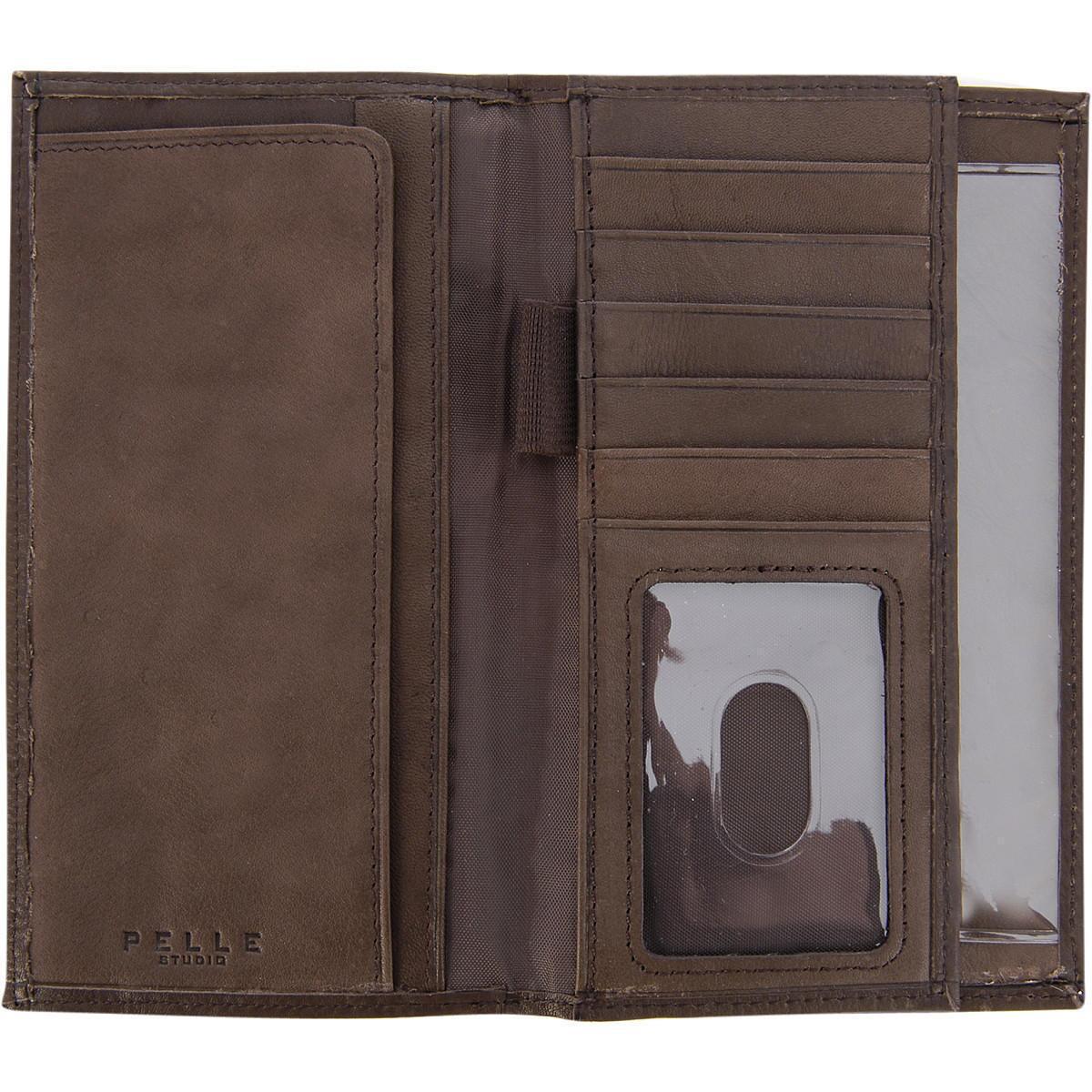 Wilsons Leather Checkbook Leather Cover in Brown for Men | Lyst