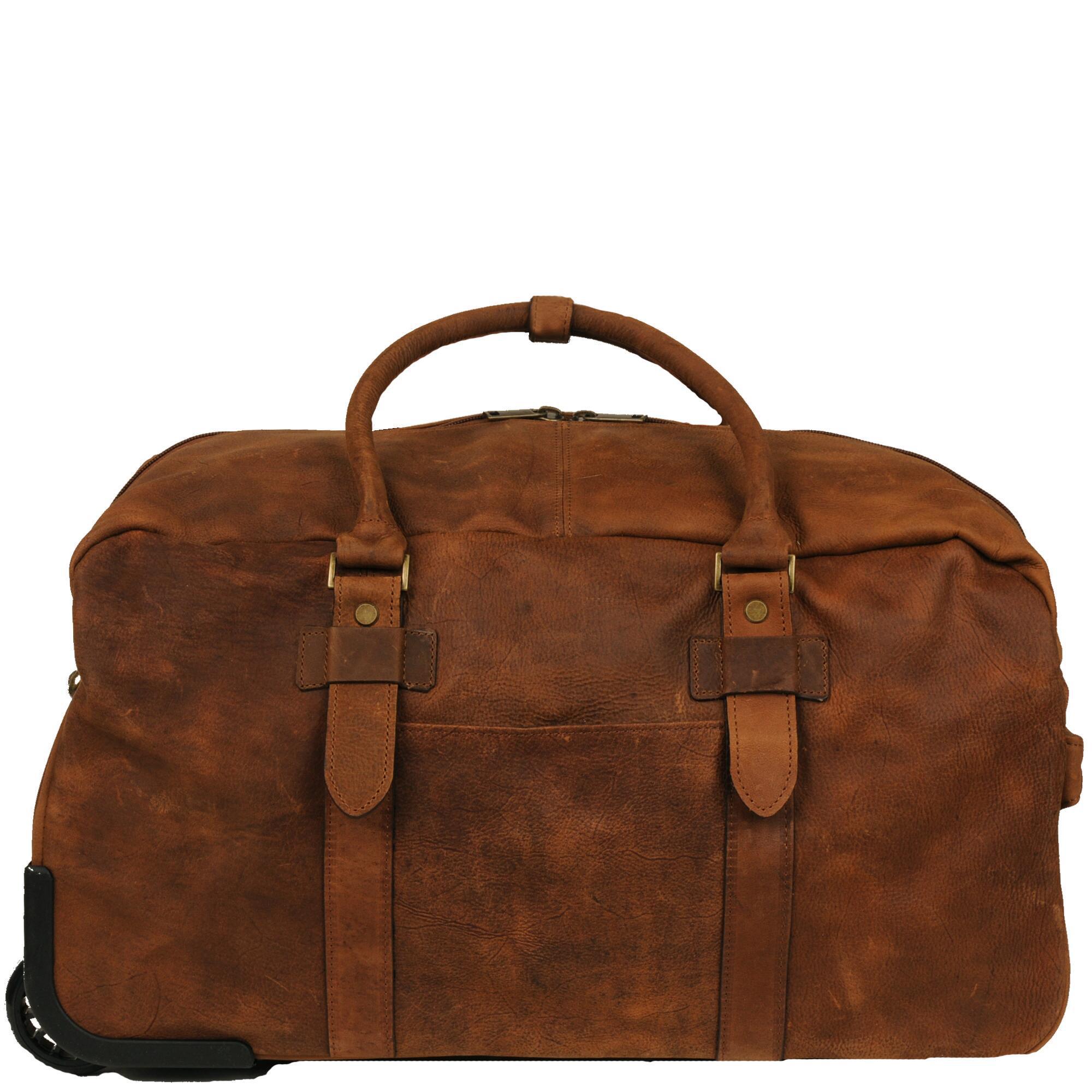 Lyst - Wilsons Leather Thunder Rolling Leather Duffel in Brown for Men