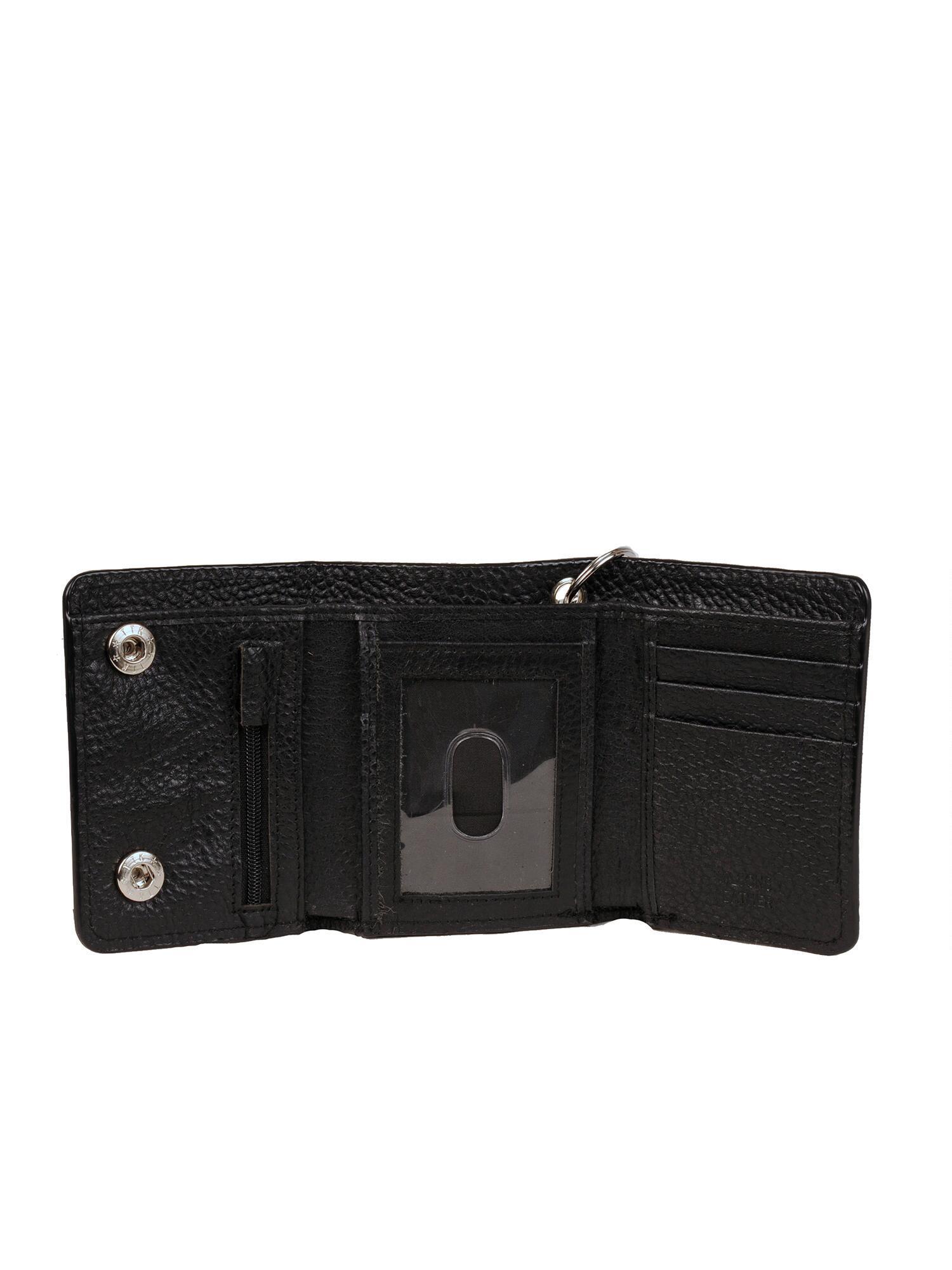 Wilsons Leather Double Snap Leather Cycle Wallet With Chain in Black ...