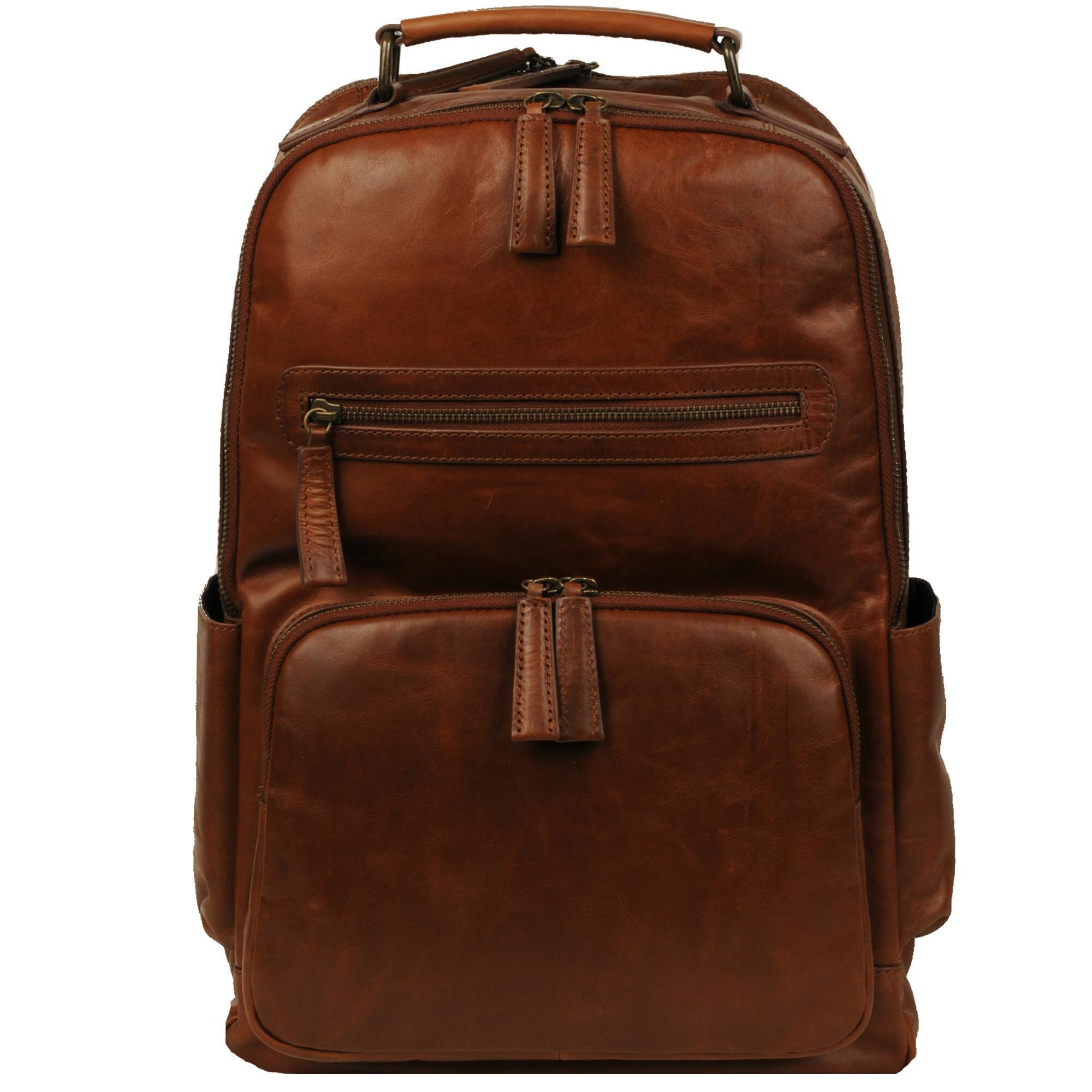 Wilsons Leather Vintage Leather Crunch Backpack in Brown for Men - Lyst