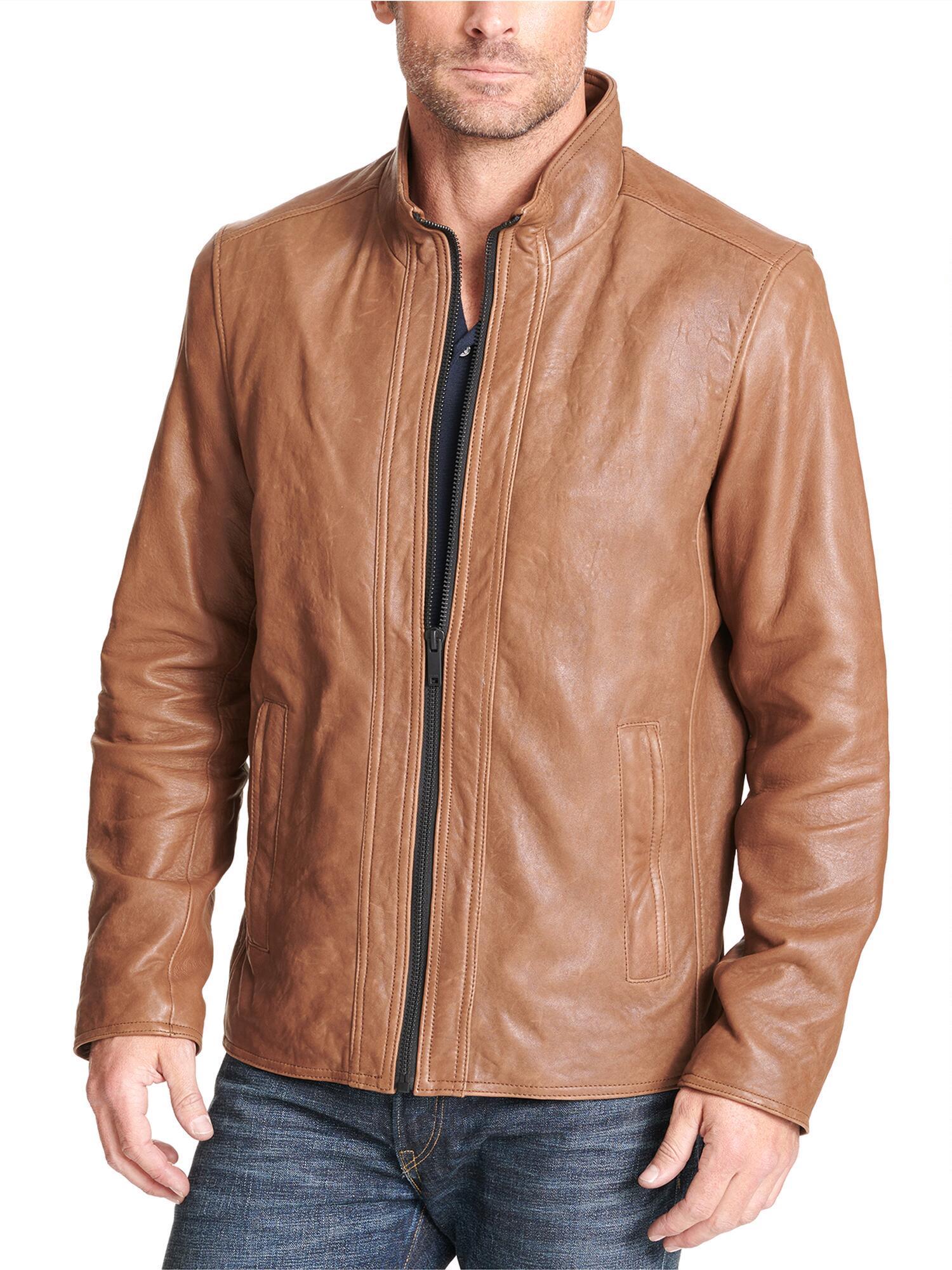 Wilsons Leather Buttery Soft Genuine Leather Jacket in Brown for Men - Lyst