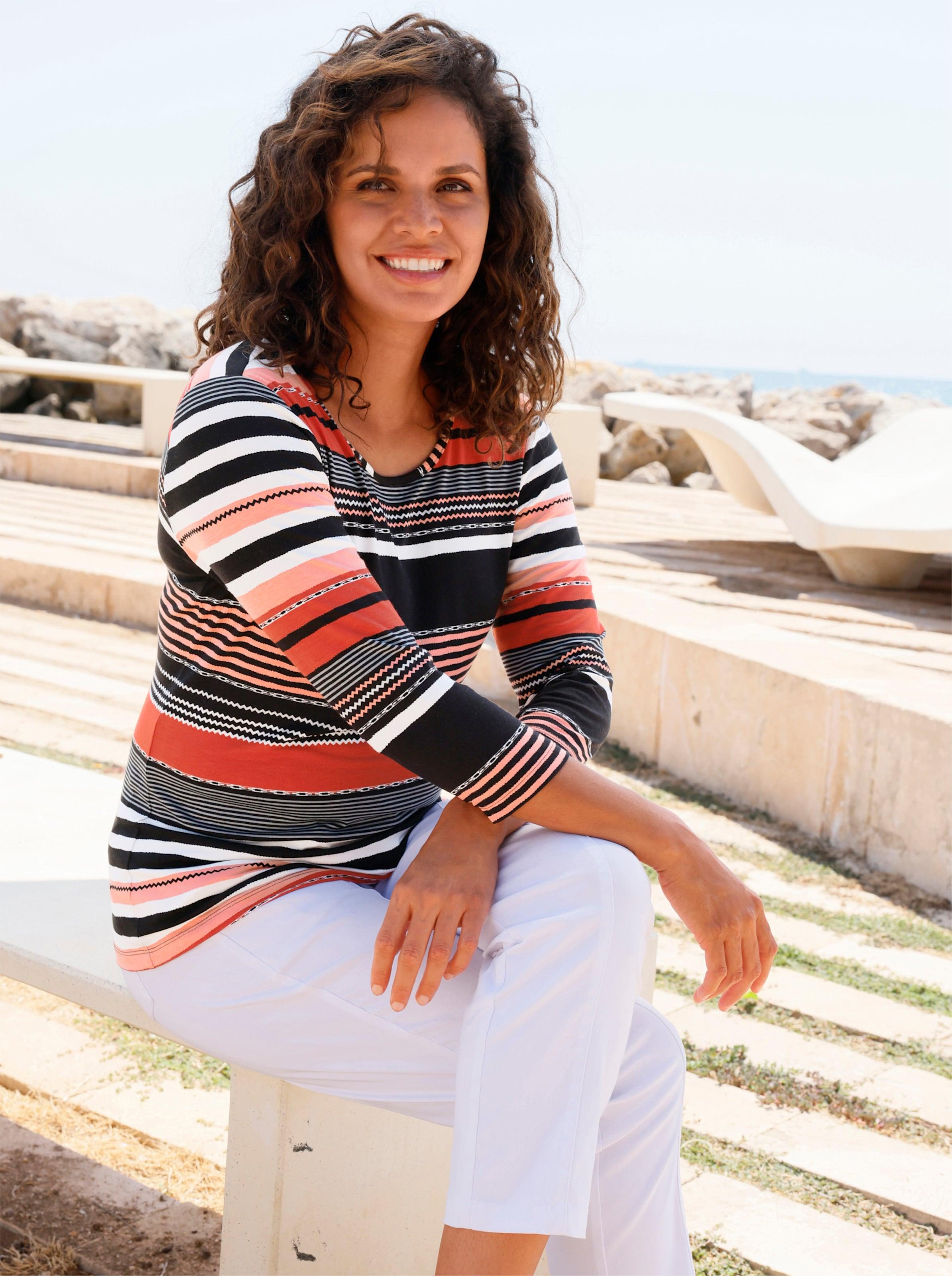 Witt Weiden Schwarzes Rollkragenshirt Damen WITT Langarm