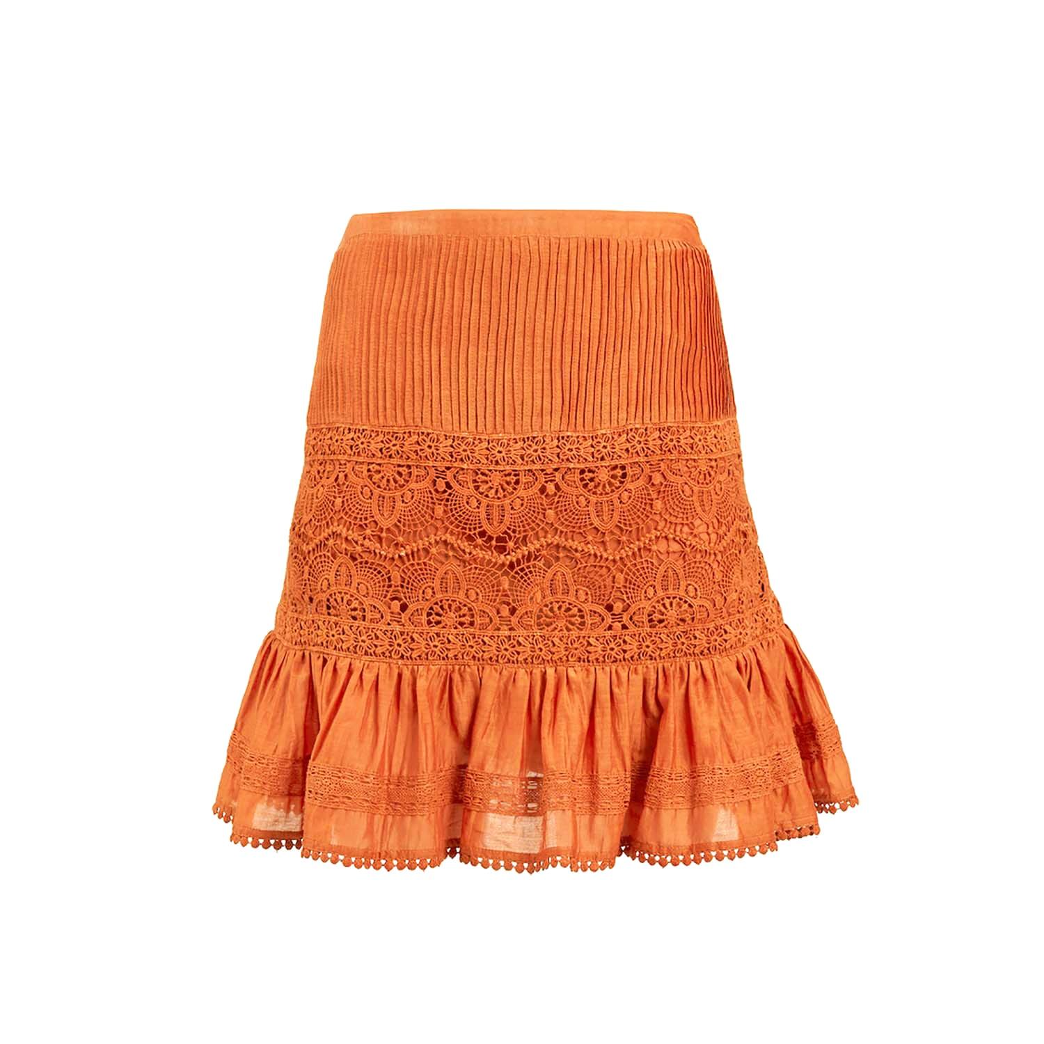 SECRET MISSION La Perla Skirt in Orange