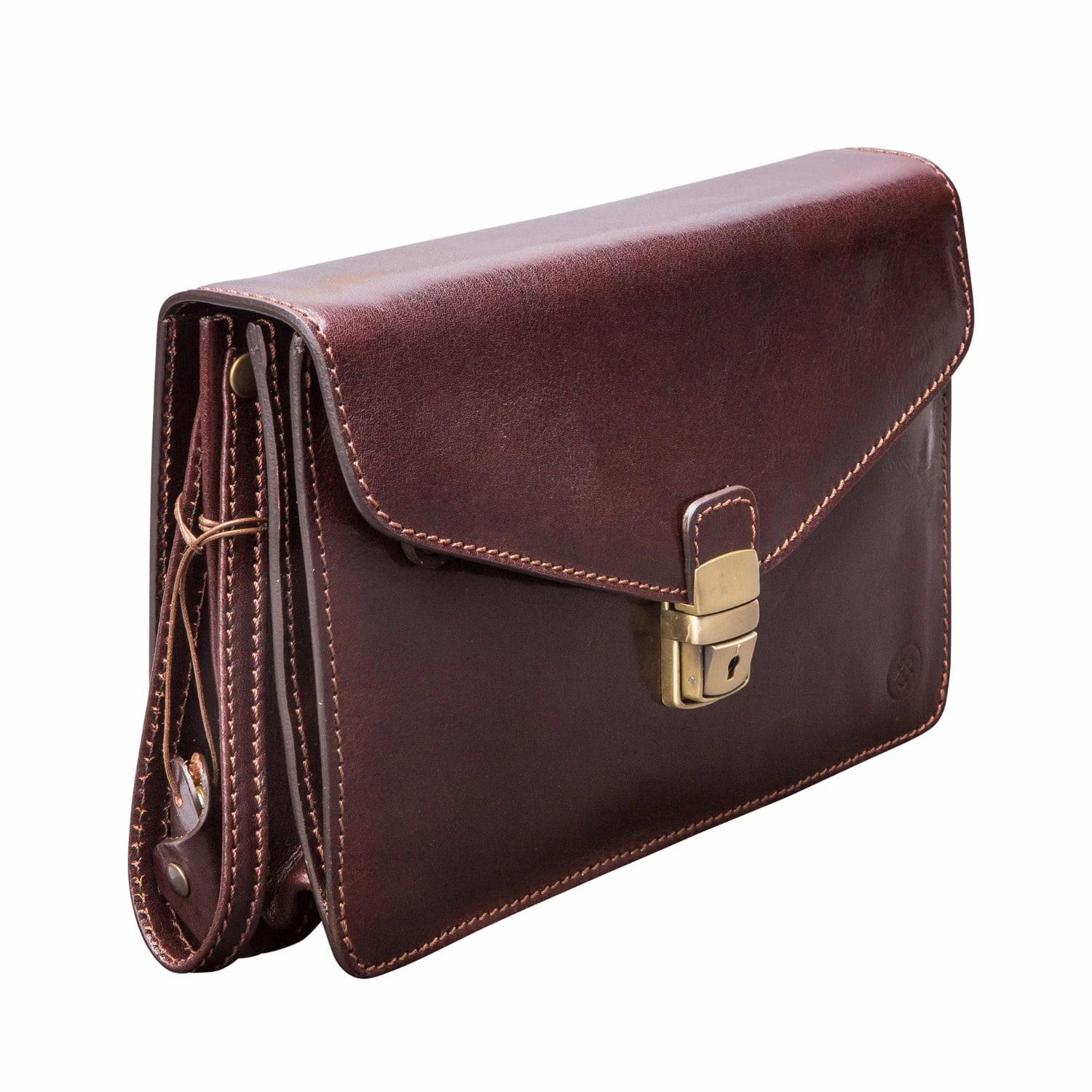 Mens Leather Clutch Bags