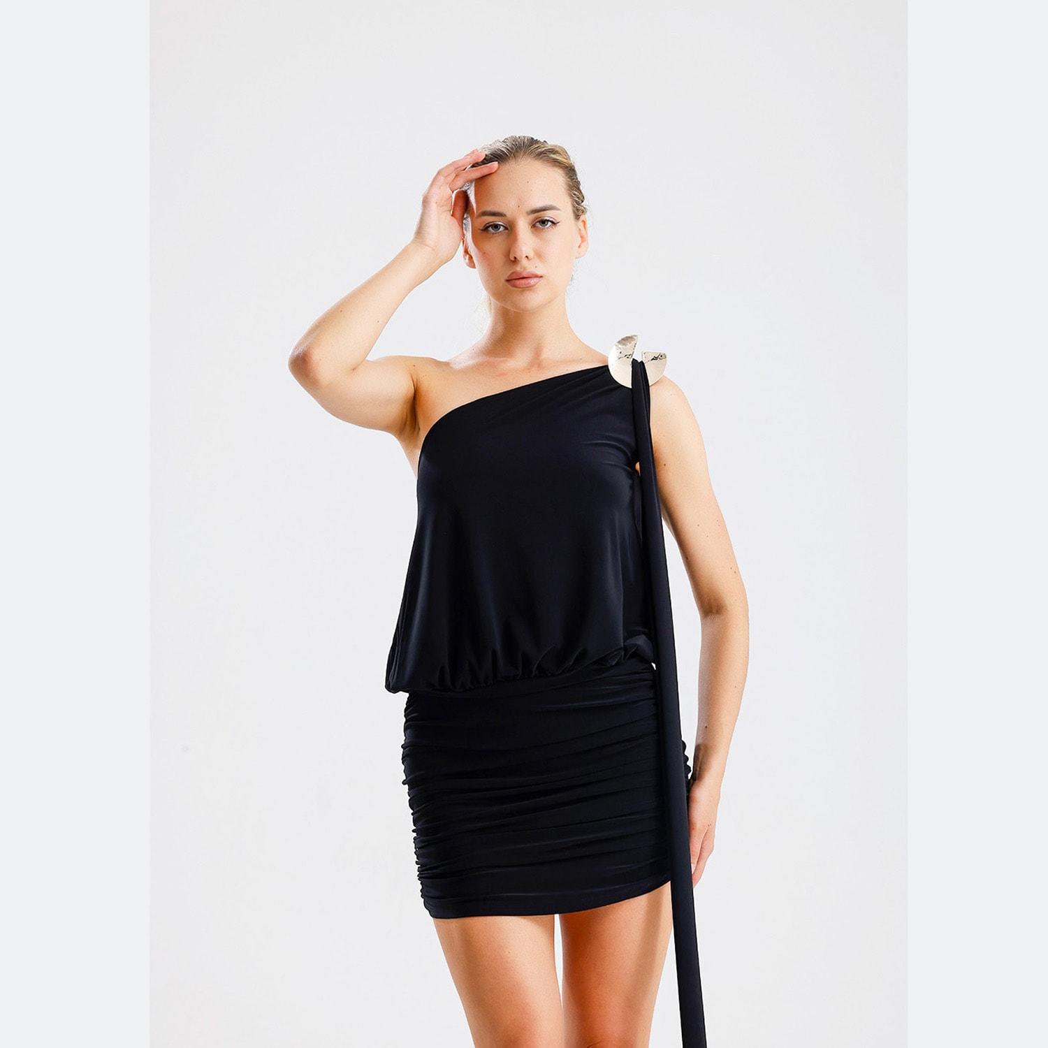 knee length dresses for ladies Are You Feeling Me Galaxy Mini Dress  Maimoco