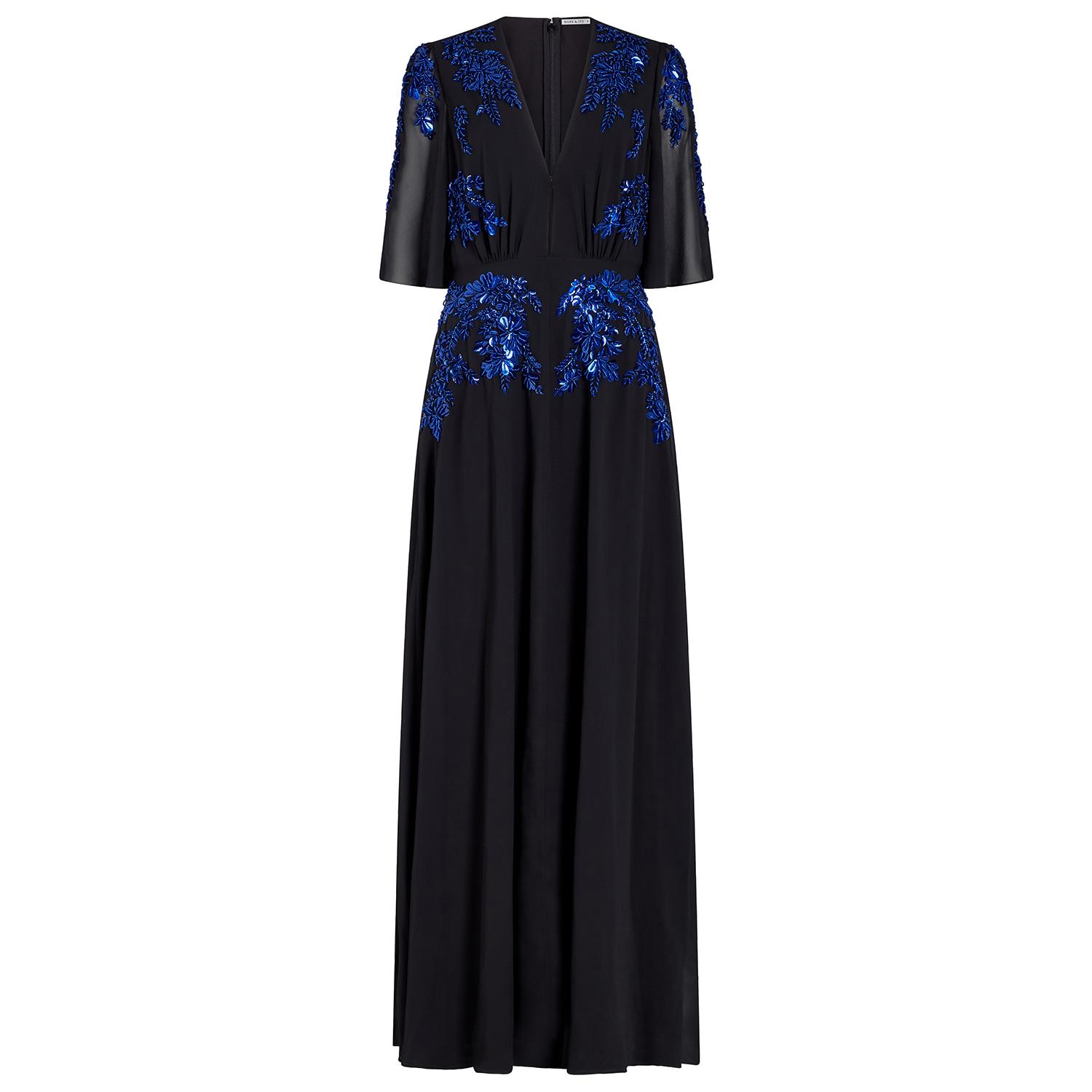 blue hoco dresses 2025 Ivy dress (black) – Aisabobo