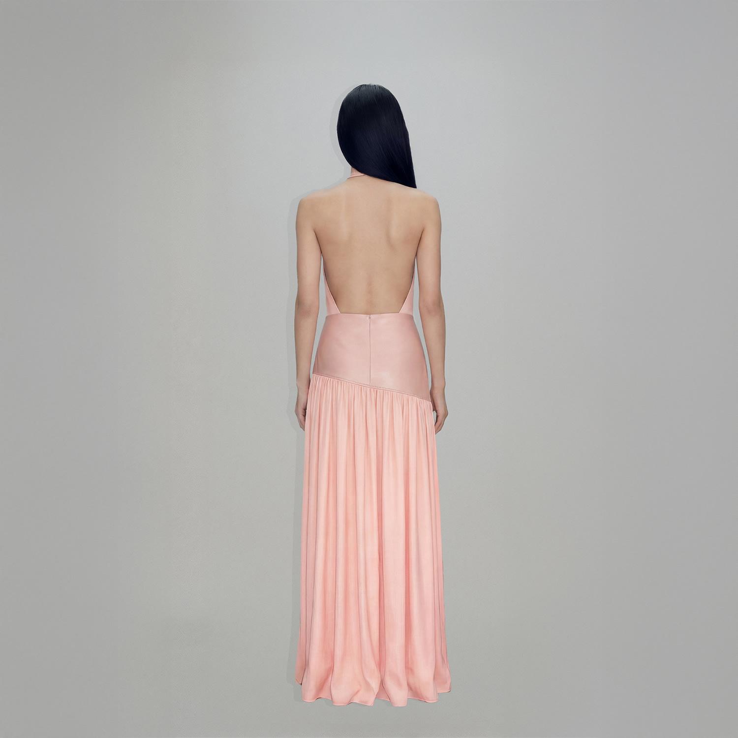 atoir pink dress Atoir Pepper Midi Dress - Pink/White