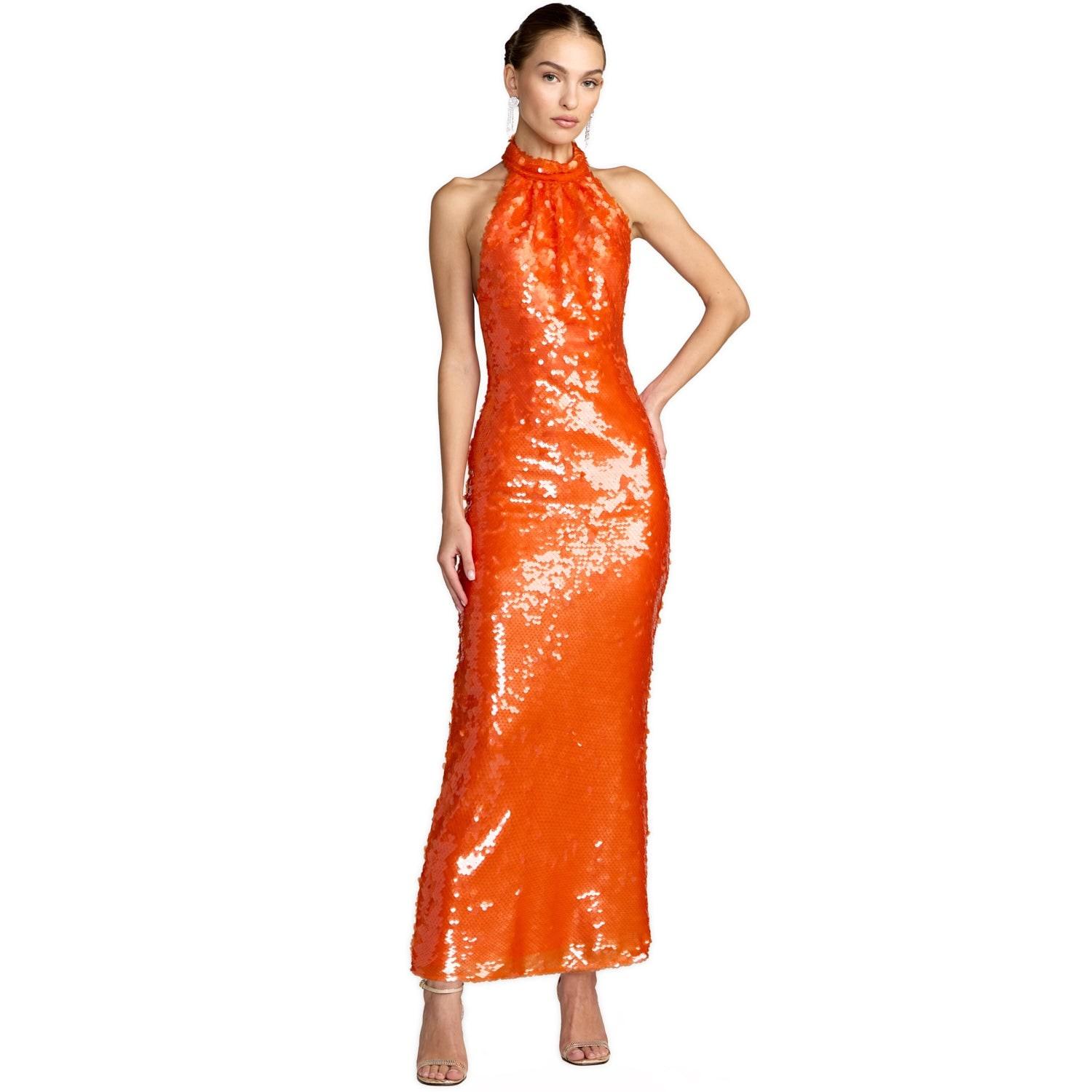 open lace back dress Backless Gown main image 1