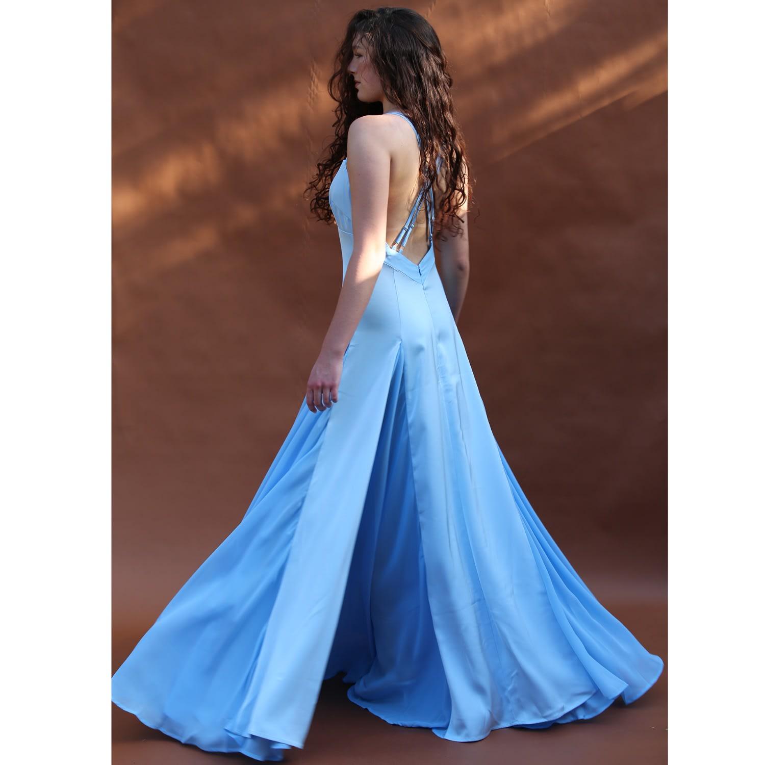 lyst formal dresses Long Strapless V-Neck Plunging Neckline Slit Train Sequin Gown 40029 by Ava Presley Black / 10 main image 0