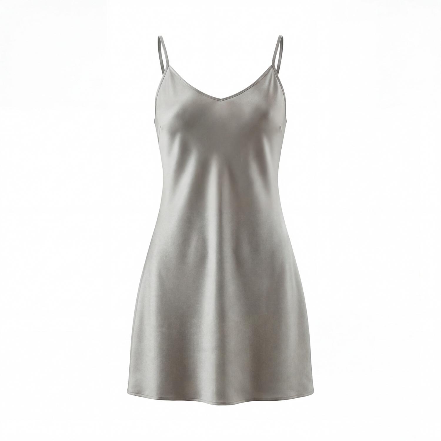 grey slip dress mini Satin Cowl Neck Mini Slip Dress Satin Silver Light Grey Slip Dress Grey Mini Dress Cowl Neck Dress Satin Mini Dress