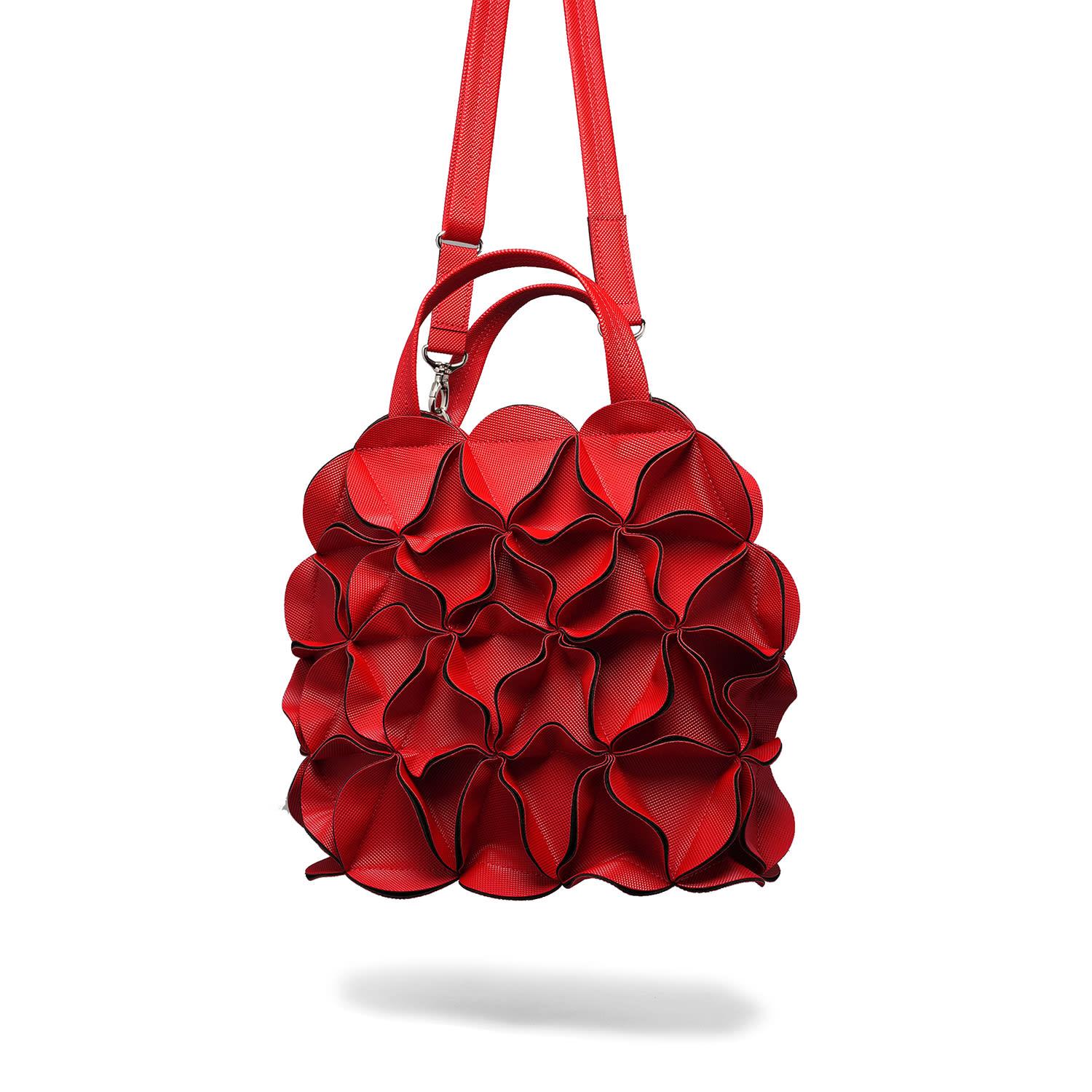 Elemood Blossom Shoulder Bag Garden in Red | Lyst