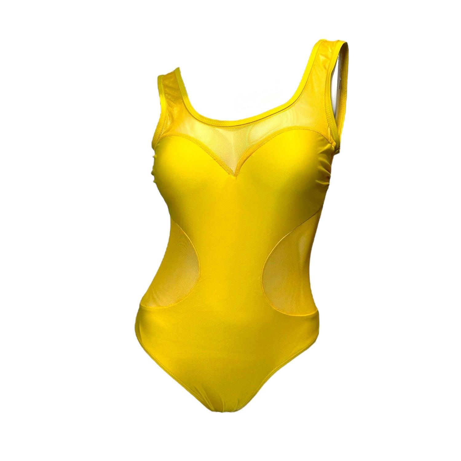 Yellow Bodysuits for Women | Lyst