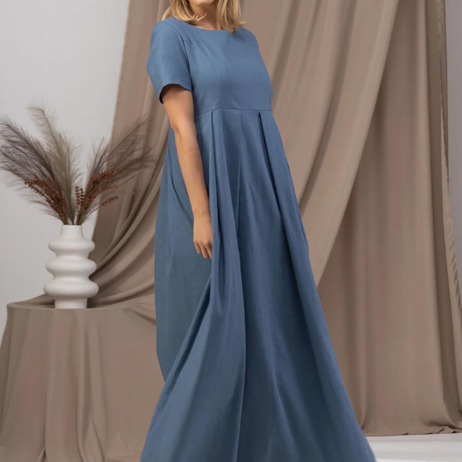 plus size dresses with empire waist Evening Party Dress Plus Size Women A-Line Empire Waist Chiffon main image 1