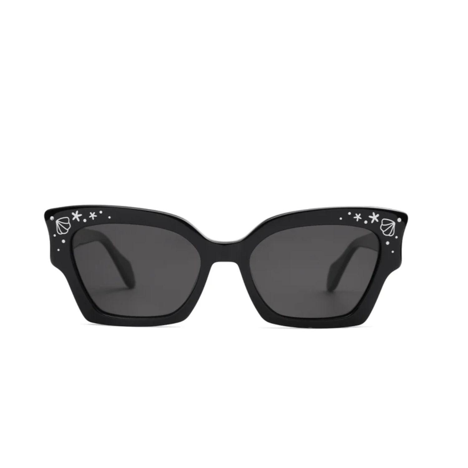 SOJOS x Oceanus Melody Black Sunglasses Oceanus Melody Sunglasses in Black | Lyst main image 3