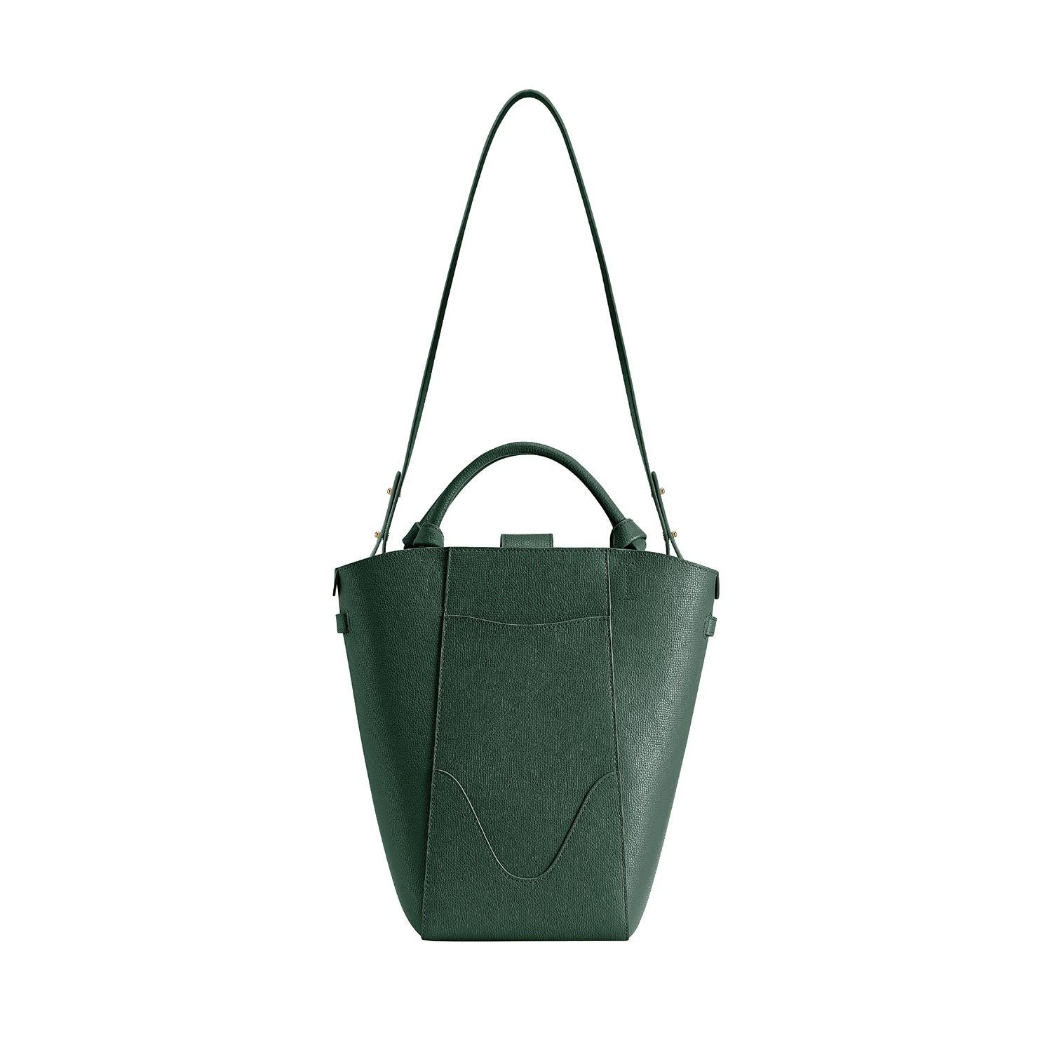 OLEADA Mini Marina Bucket Bag Forest in Green | Lyst