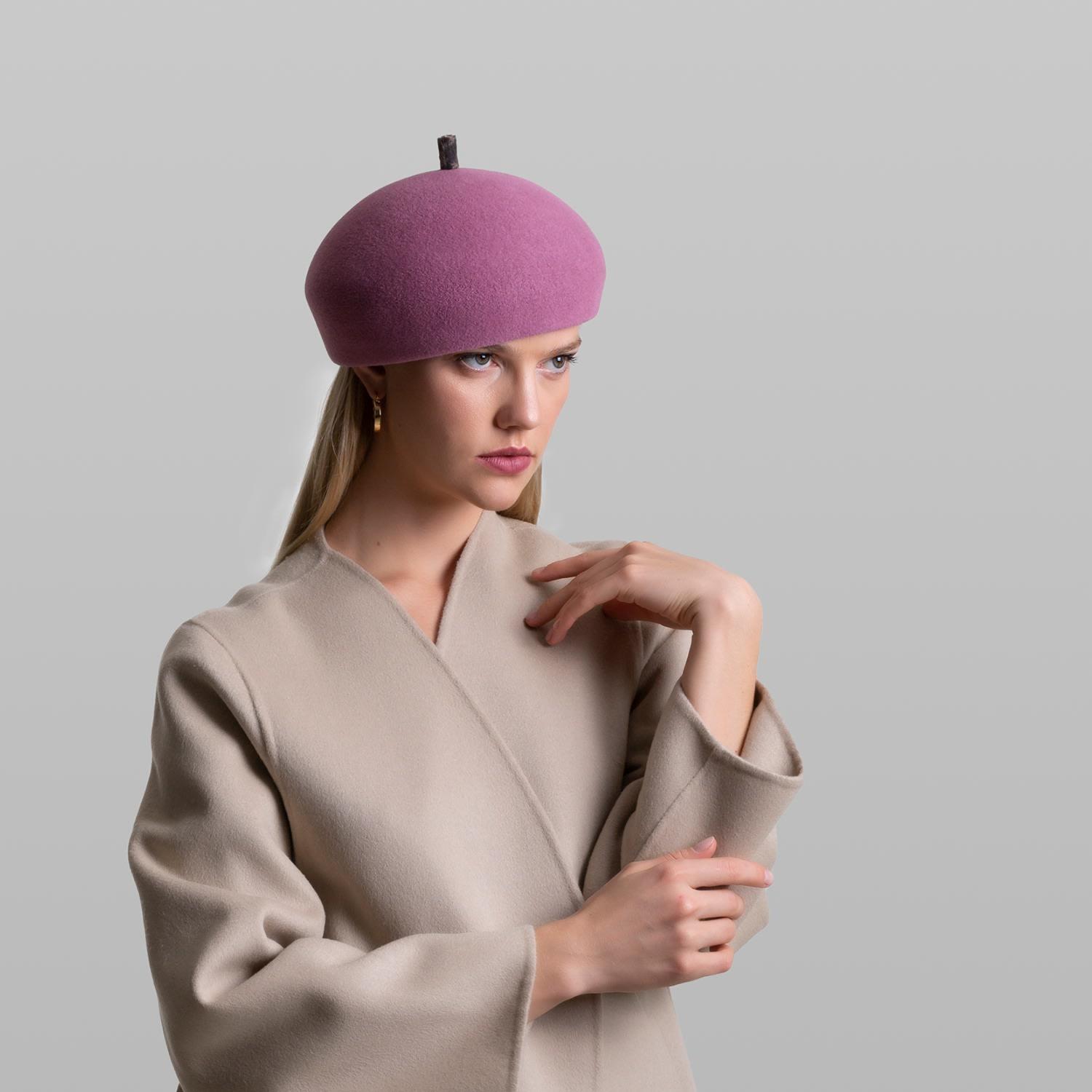 SIBI Cloe Purple Beret Hat | Lyst UK