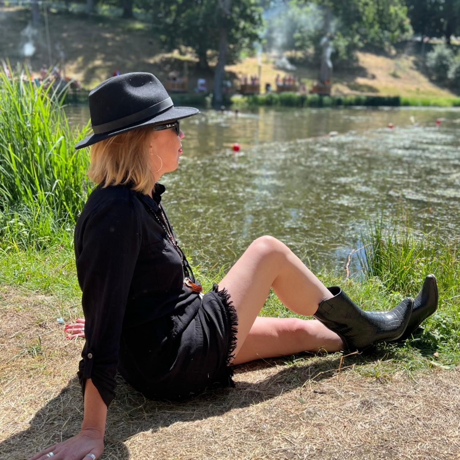 Talolo Boots Crocodile Wellington Boots Boho Mock Croc Matt Finish