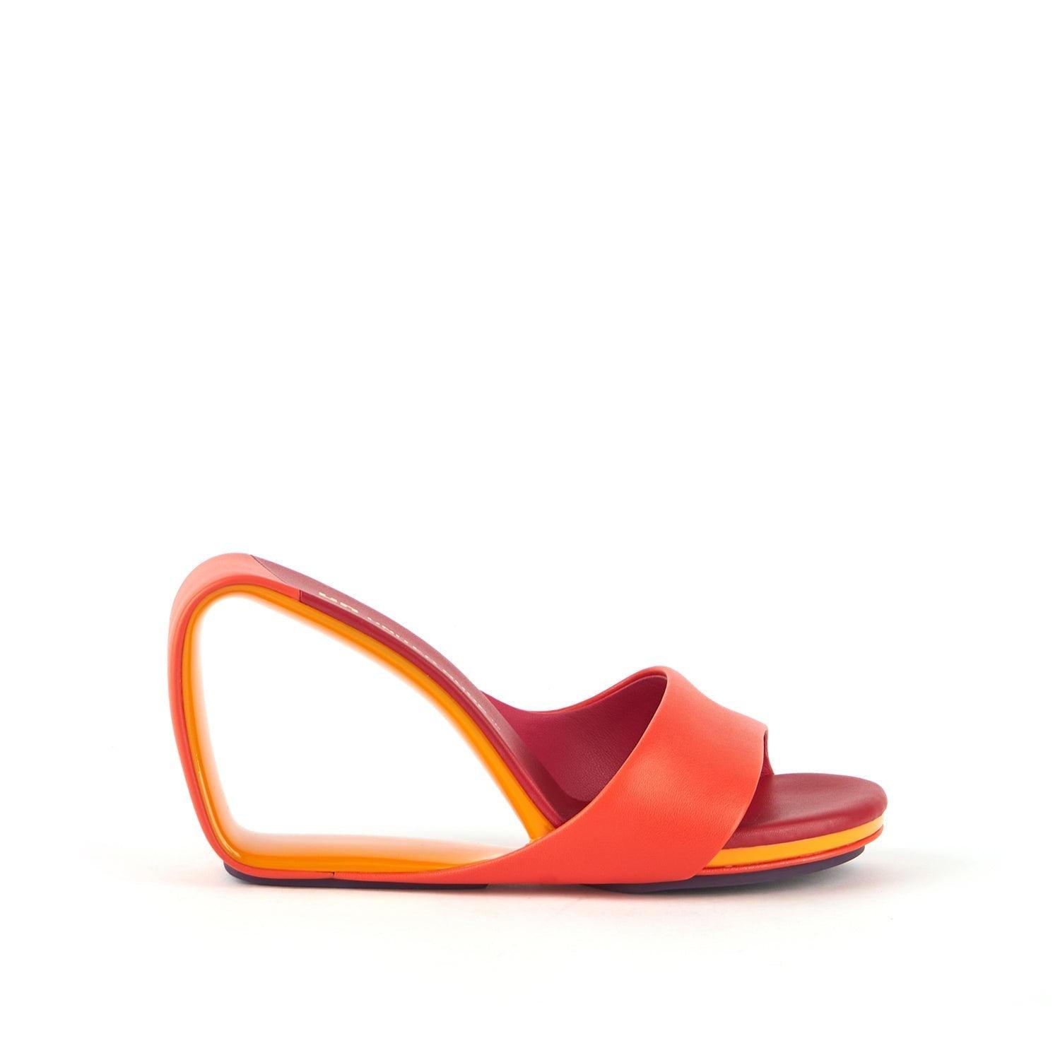美品 UN UNITED NUDE ユナイテッドヌード メビウス レッド 38 United Nude Mobius Hi in Red | Lyst UK