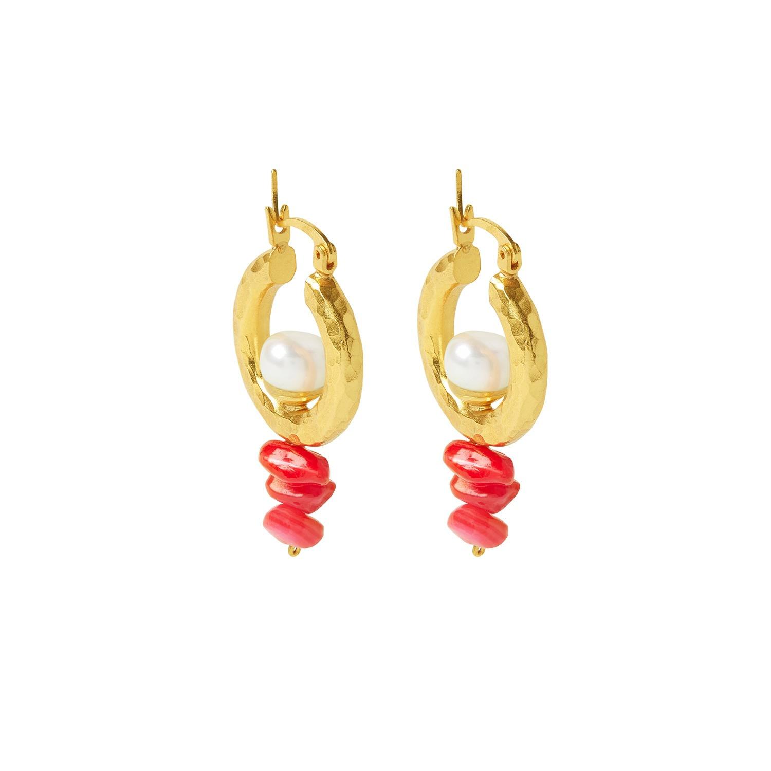 ottoman hands earrings