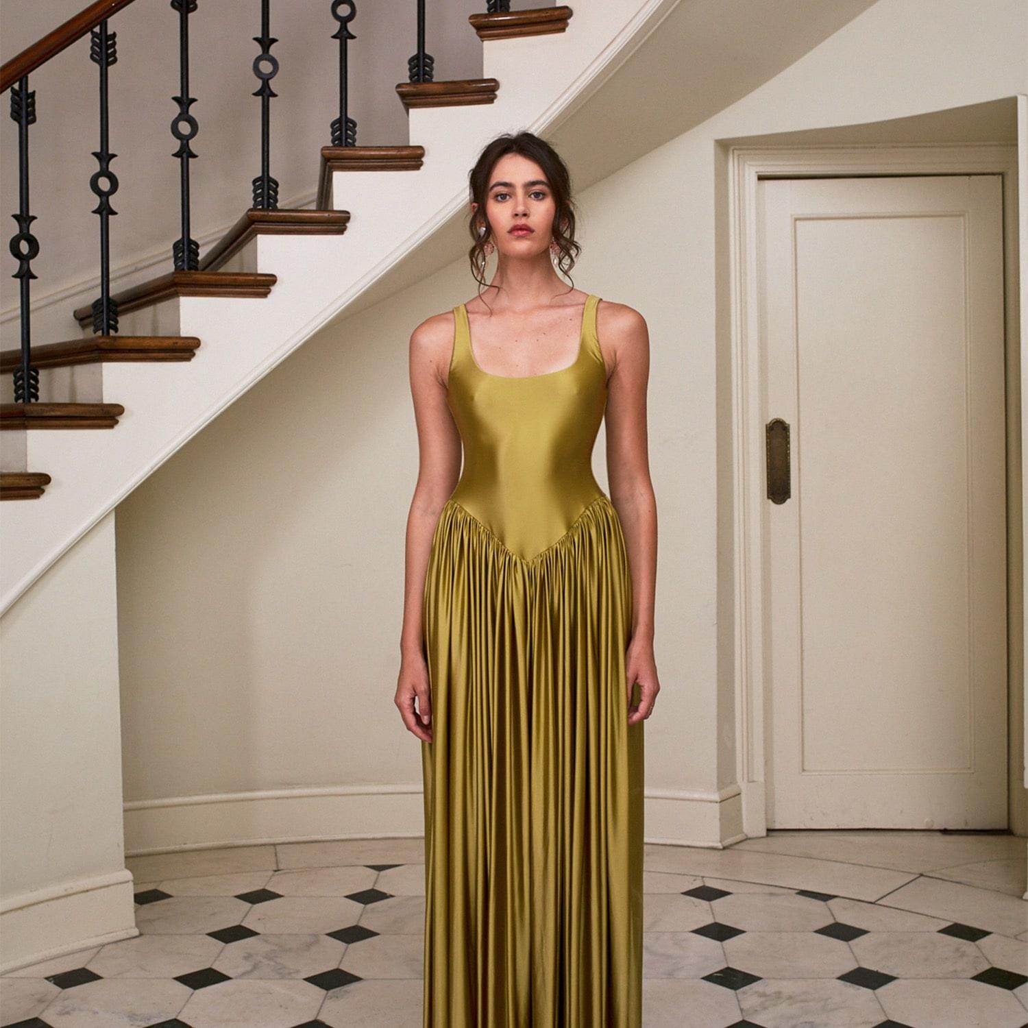 DELFI Collective Oriana Dress in Metallic | Lyst DELFI Collective Oriana Dress in Metallic | Lyst