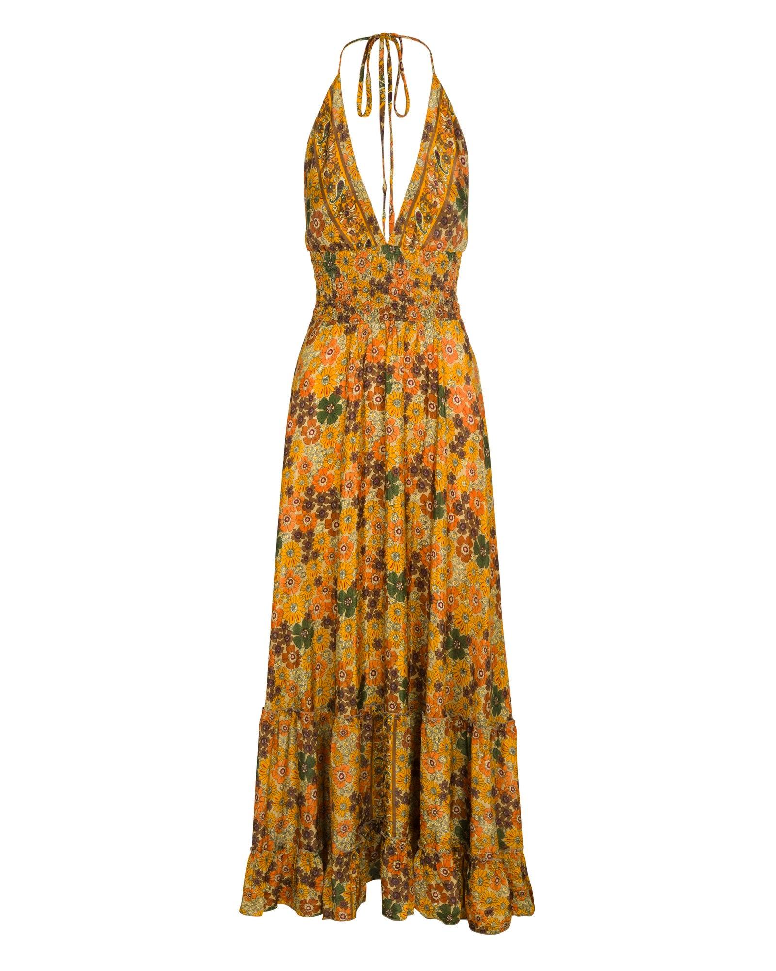 Meghan la halter maxi dress hotsell