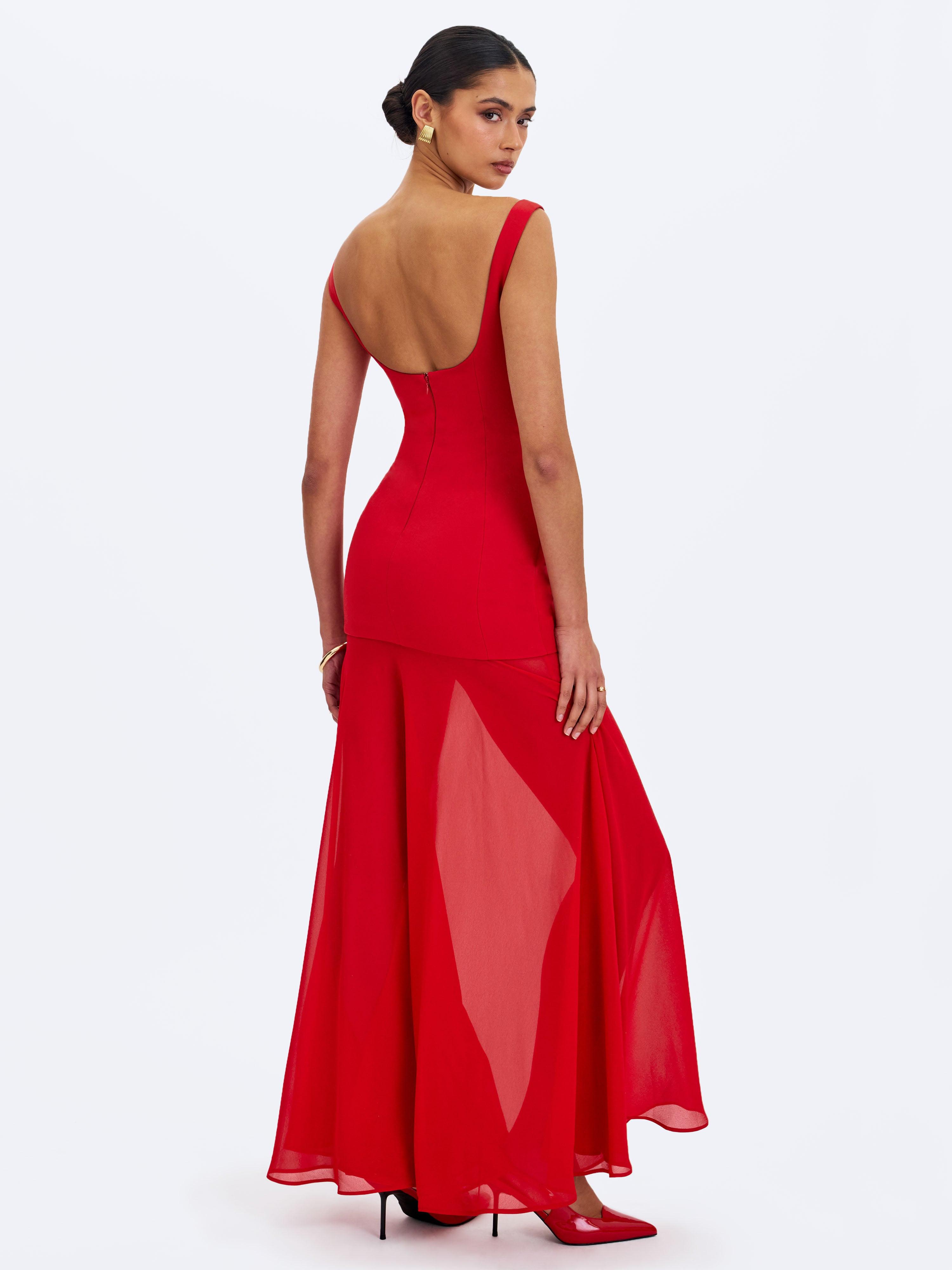 Red Miss Circle New York Dresses for Women | Lyst
