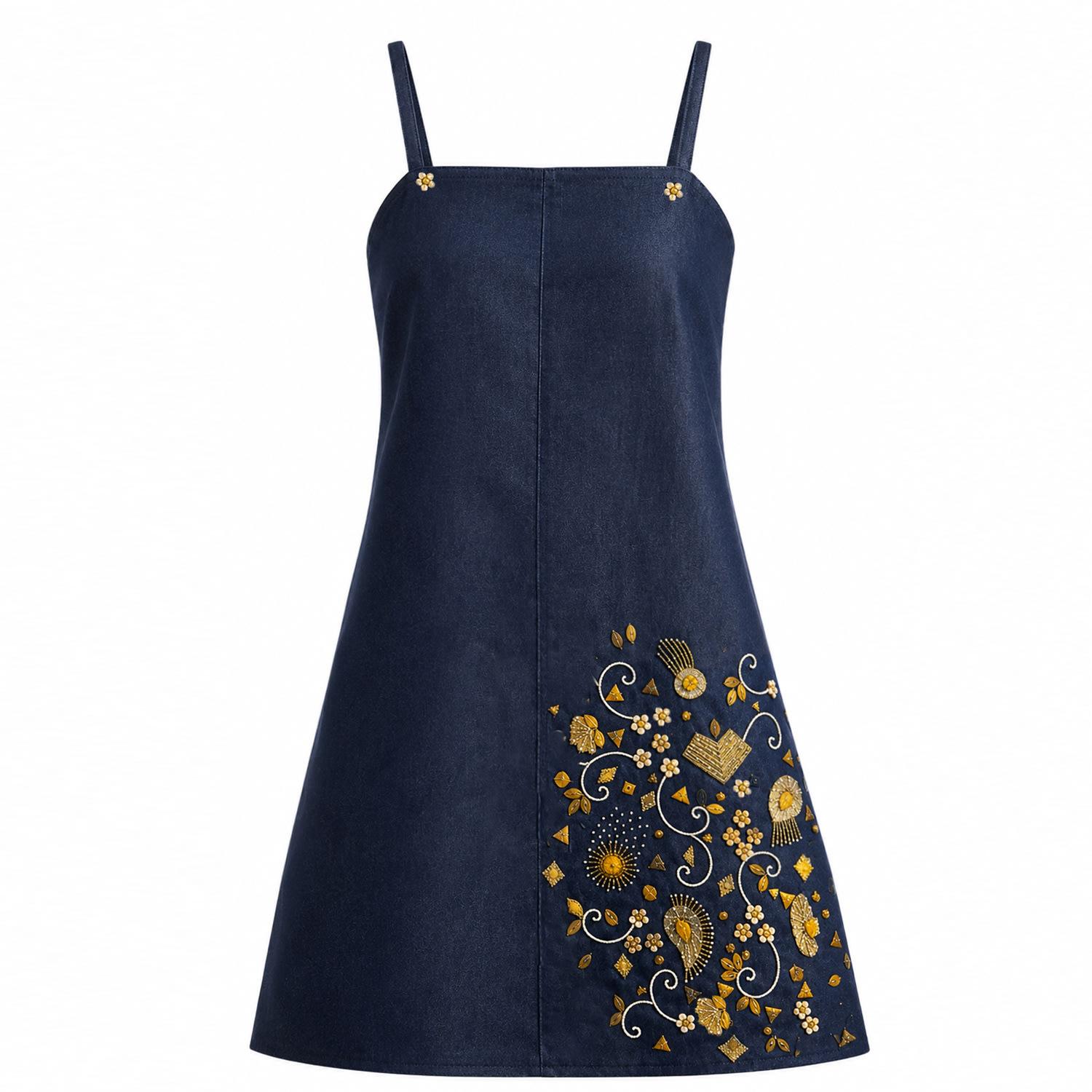 Designer Embroidered Denim Dresses for Women - Up to 33% off | Lyst