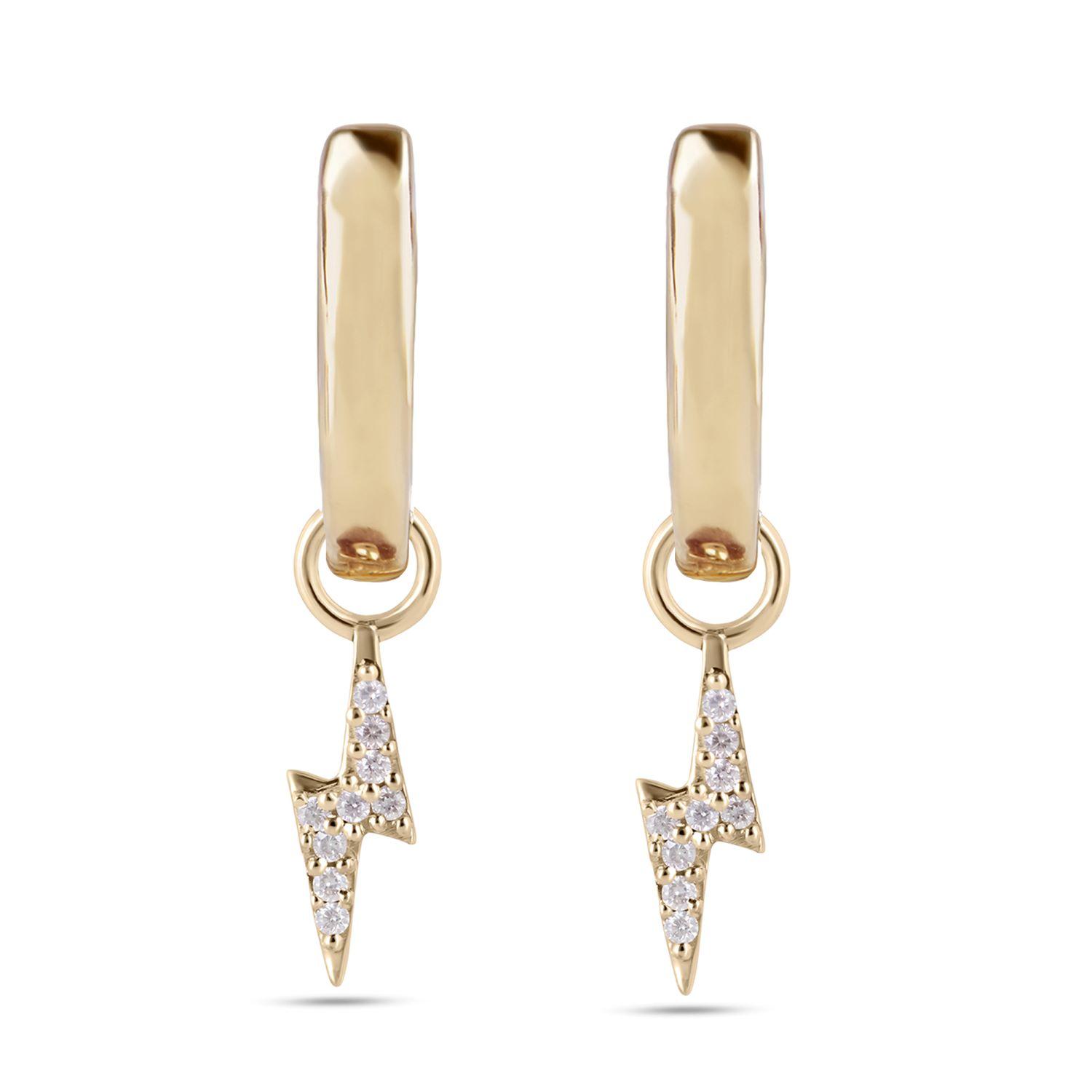 ted baker lightning bolt earrings