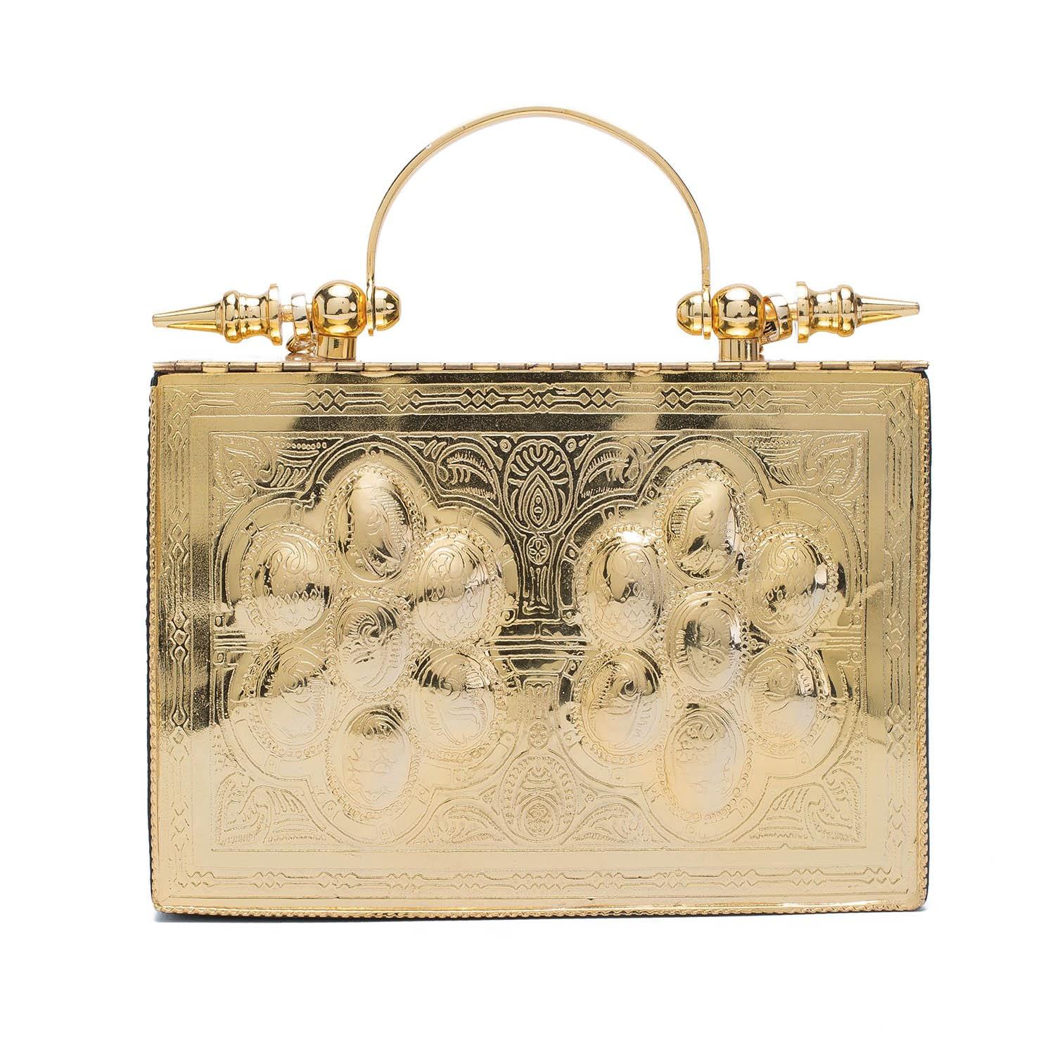 okhtein gold bag