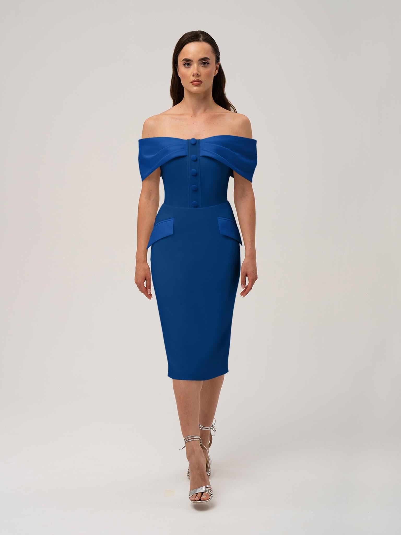 Designer Blue Confirmation Dresses for Women - Up to 78% off | Lyst