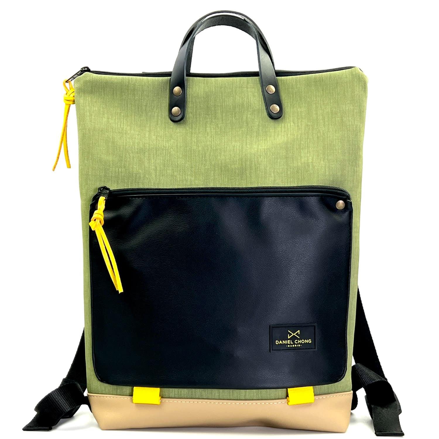 Daniel Chong Neutrals Waterproof Iconic Book Holder Backpack 