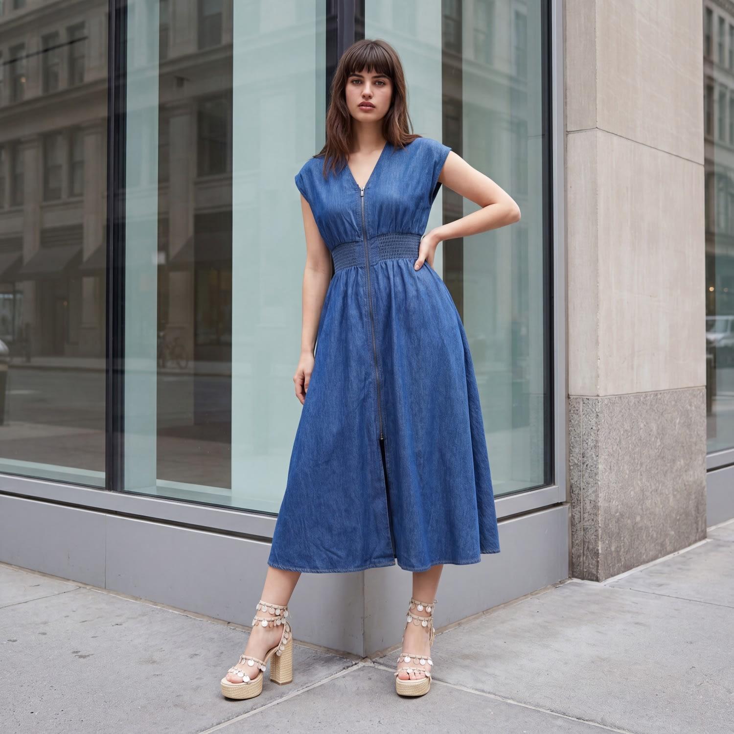 oversized denim smock dress Denim Smock Dress New Look Jean Dress Blue Denim Tiered Smock Mini Dress