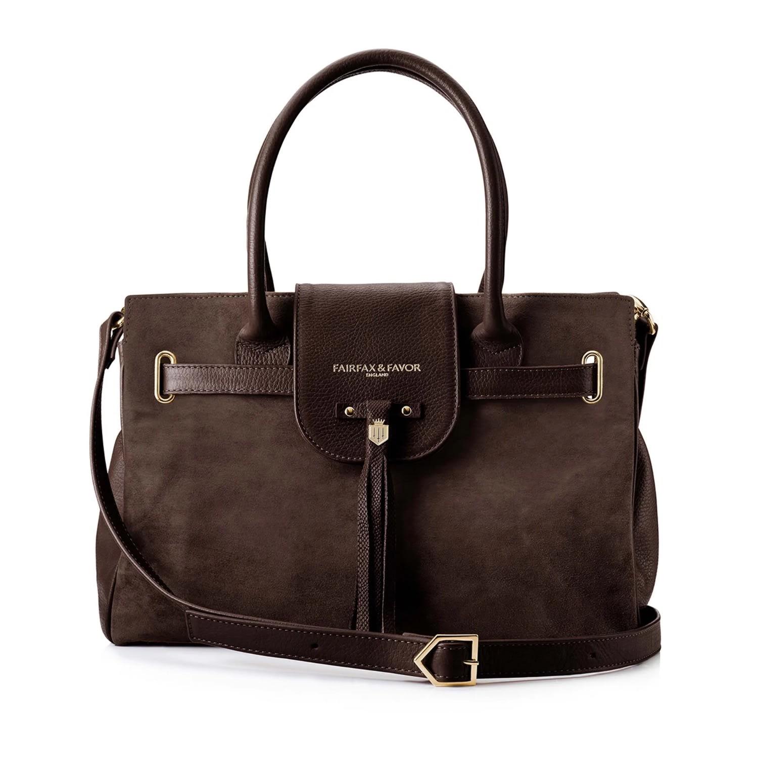 Fairfax & Favor The Windsor Handbag in Brown | Lyst