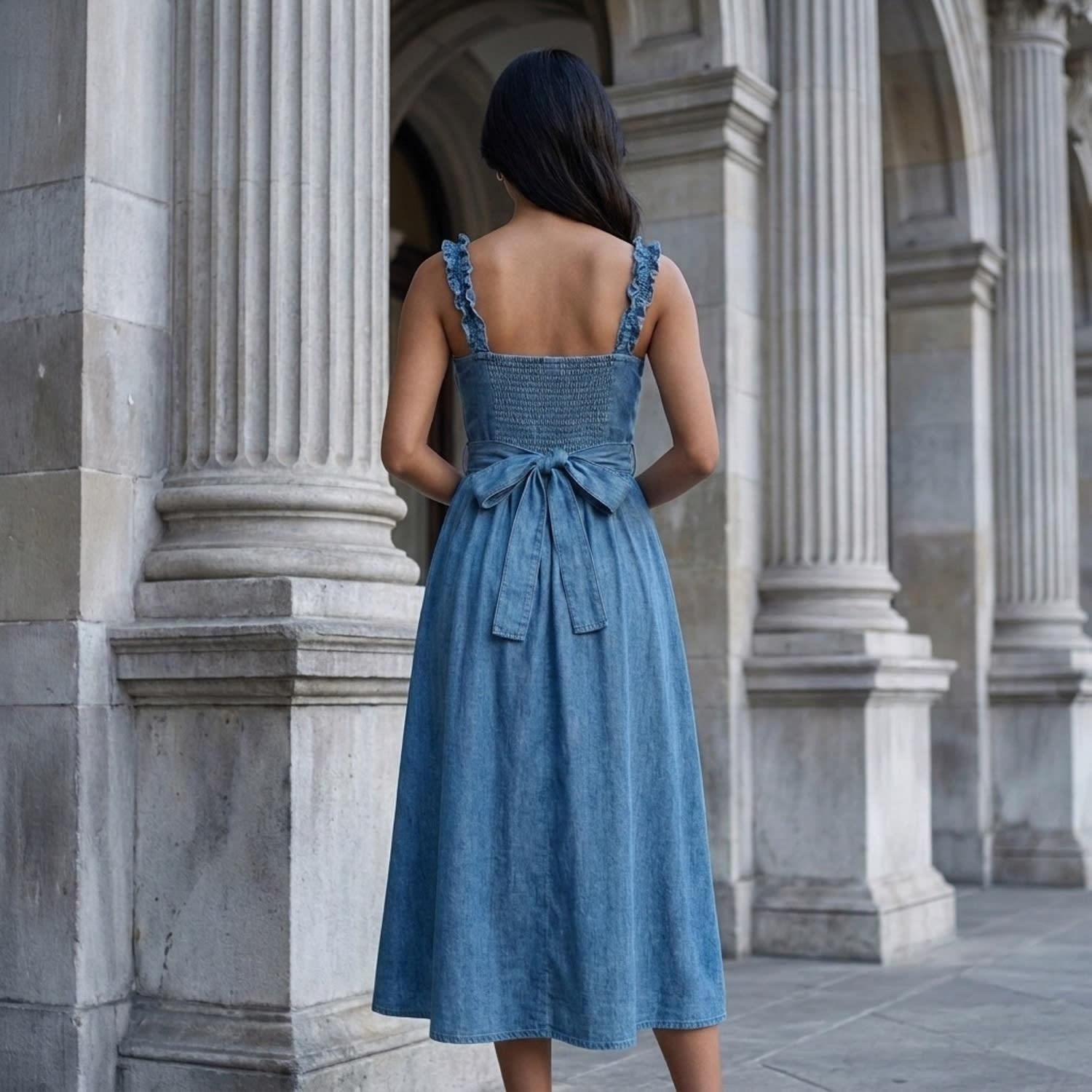 oversized denim smock dress Buy Simply Be Blue Cut Work Mini Denim Smock Dress from Next USA